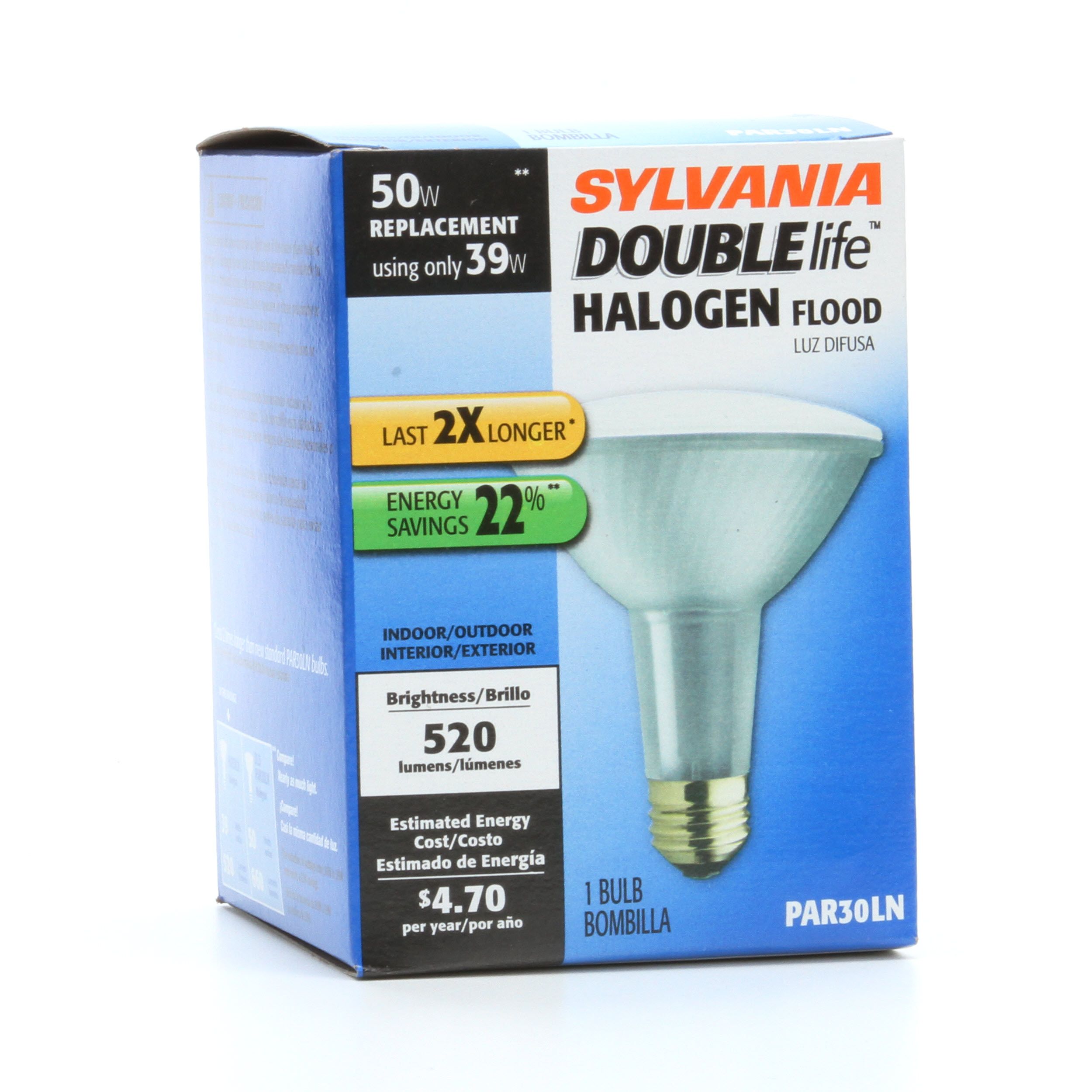 sylvania 50w halogen flood