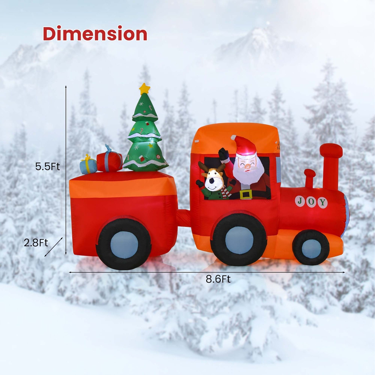 Costway CSHY001265 Outdoor-Christmas-Decor - View #3