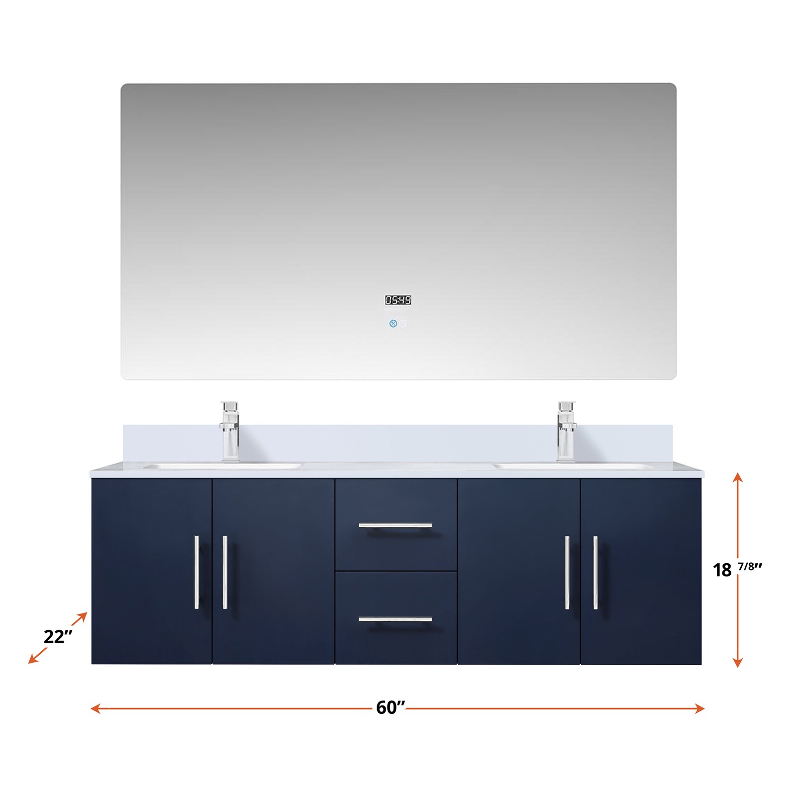Lexora LVG60DE311 Bath-Vanity-Combo - View #4