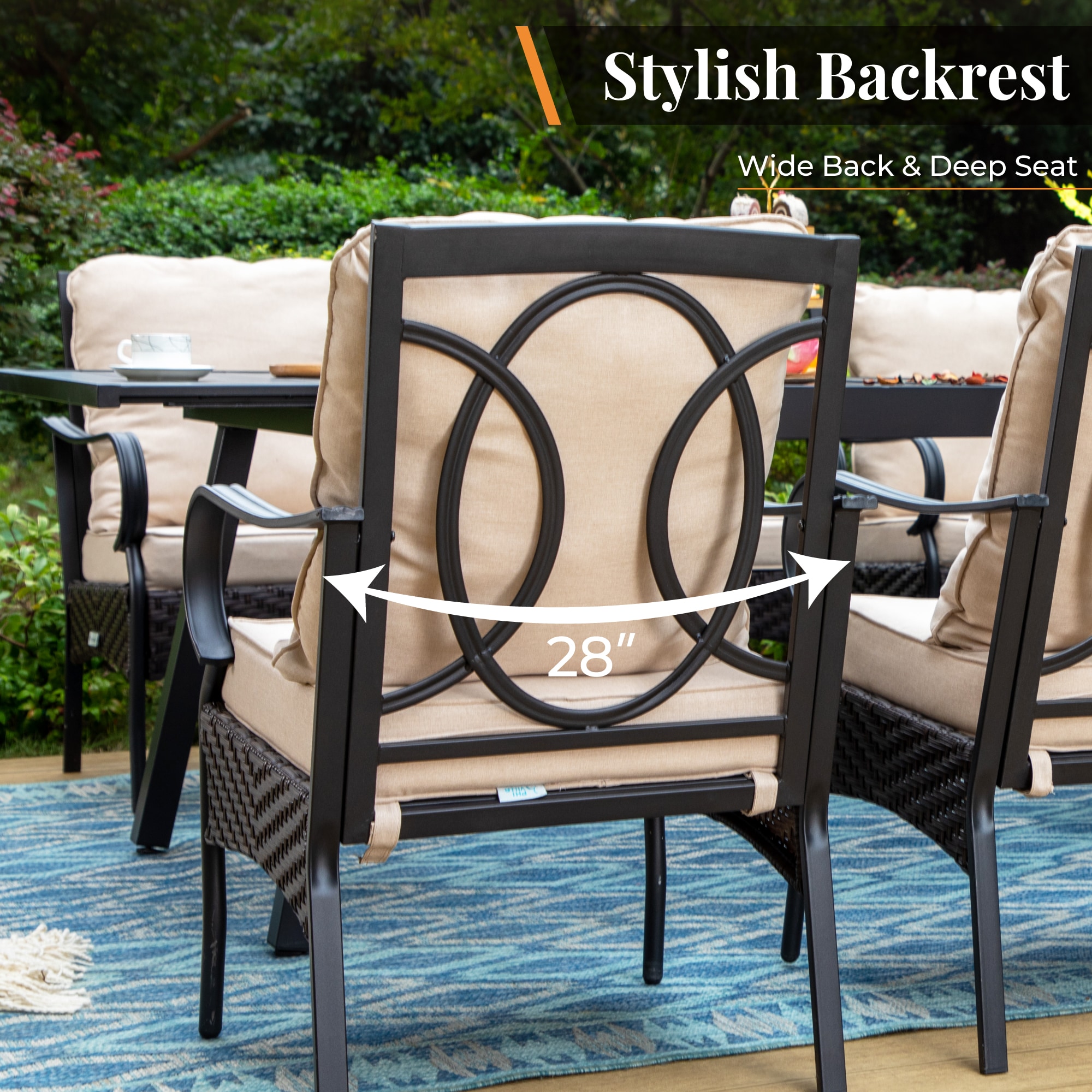 Sunshine Valley TC7-416-104 Patio-Dining-Sets - View #3