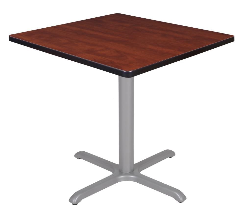 Regency TVX3030CHGY Breakroom Red 4-Person Training Table (30-in W x 29-in H)