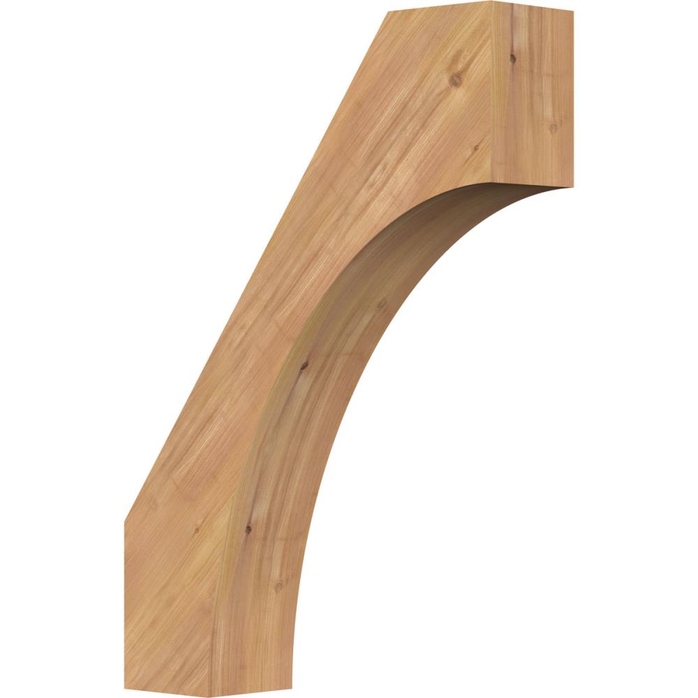 Ekena Millwork BRC06X22X30WTL00SWR 5-1/2-in x 22-in x 30-in Western Red Cedar Unfinished Wood Westlake Smooth Knee Brace