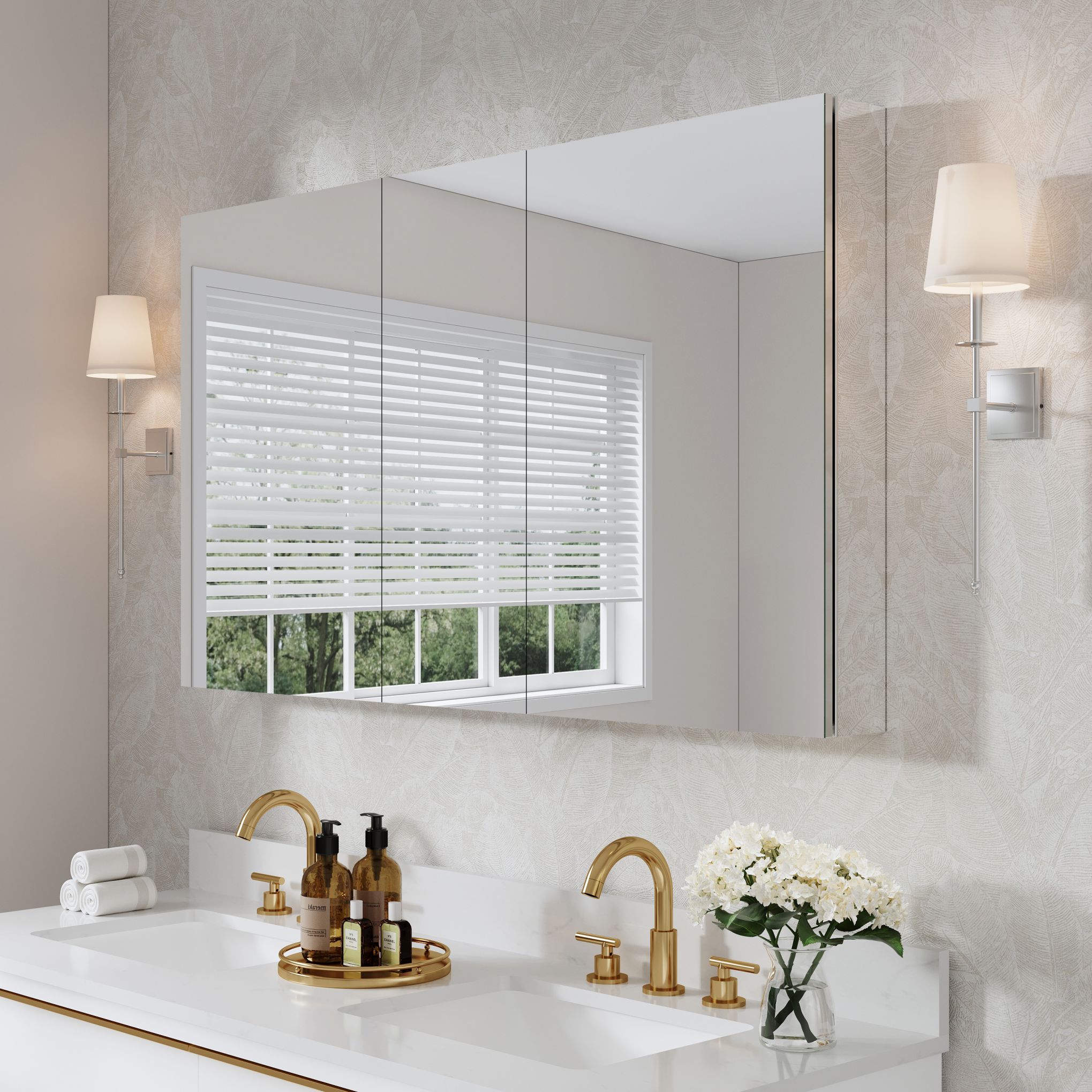 WELLFOR ROSA201220LRR Bathroom-Medicine-Cabinets - View #9