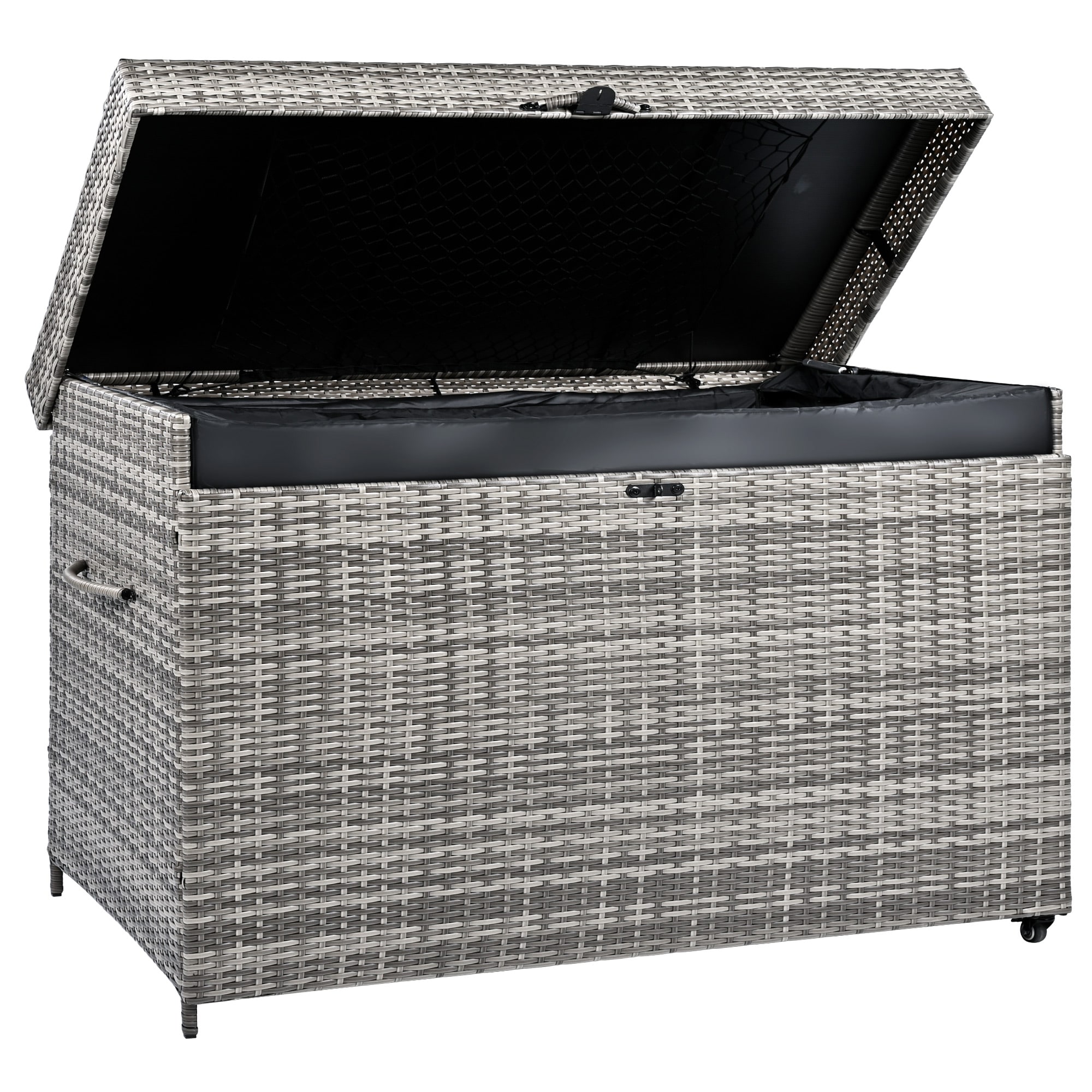 SINOFURN SYB260072GY Plastic Deck Box in Various Sizes and Colors