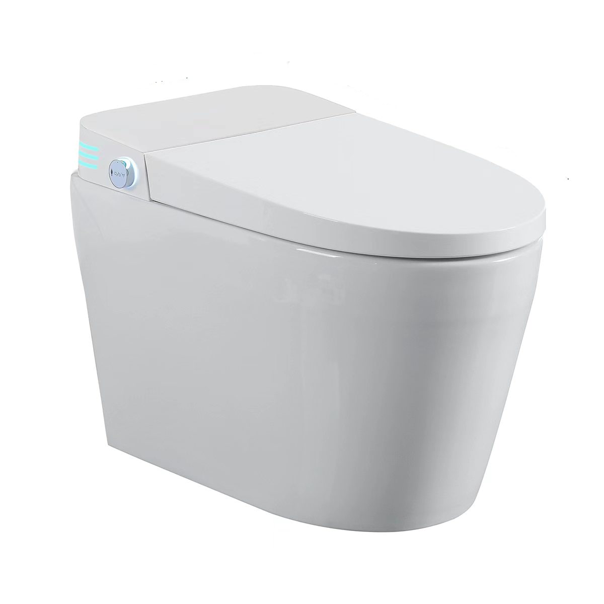 Wooakway - Tankless Smart Toilet With Bidet Built In One-piece Bidet Toilet Seat Auto FlushHeated...