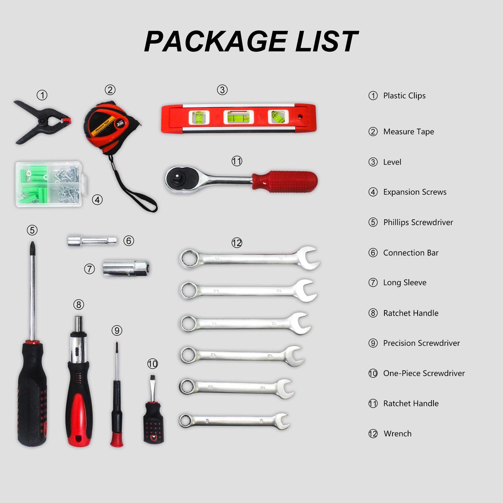 Wooakway FXLS0607-604E14 Mechanics-Tool-Sets - View #4