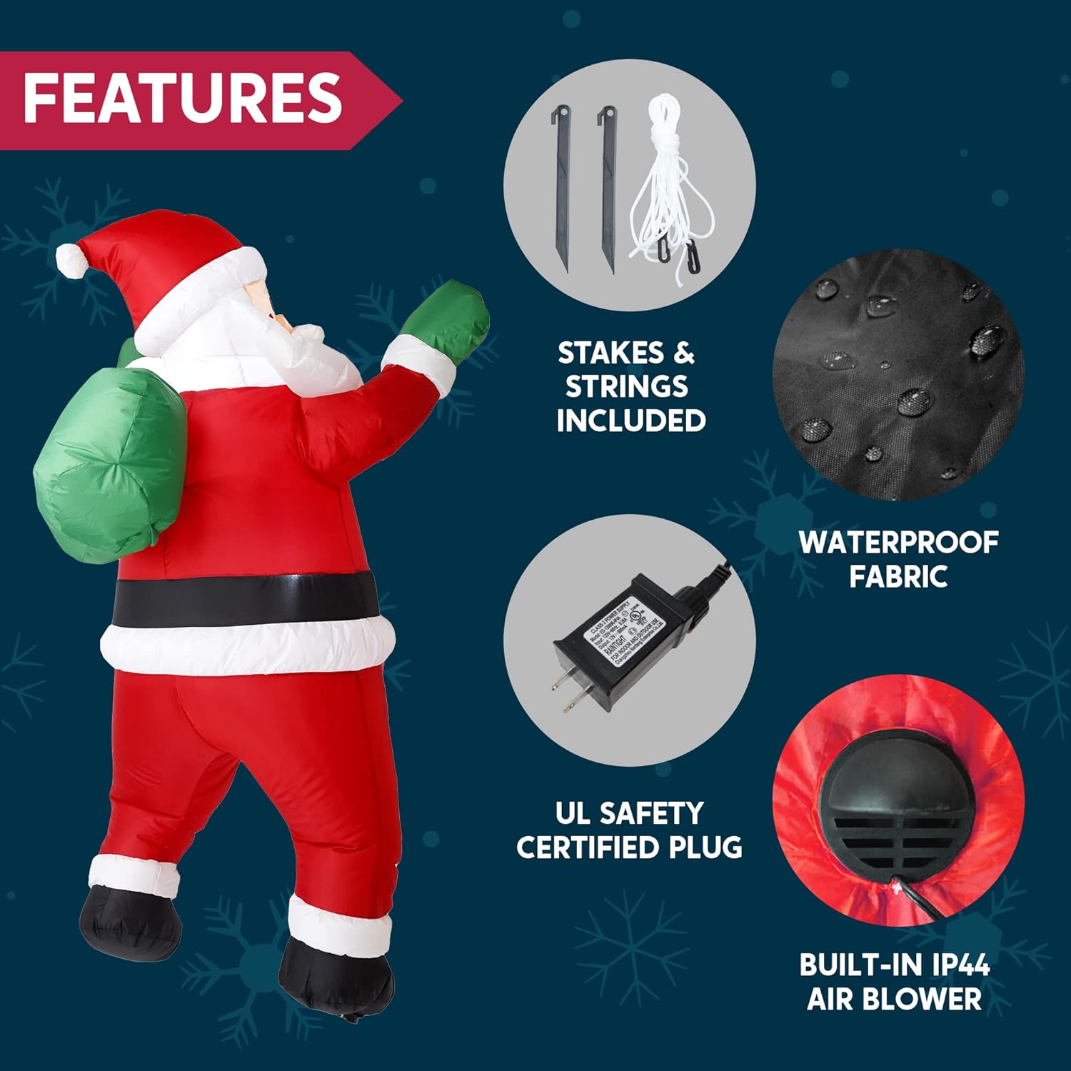 Joyfy 31704-B Christmas-Inflatables - View #6