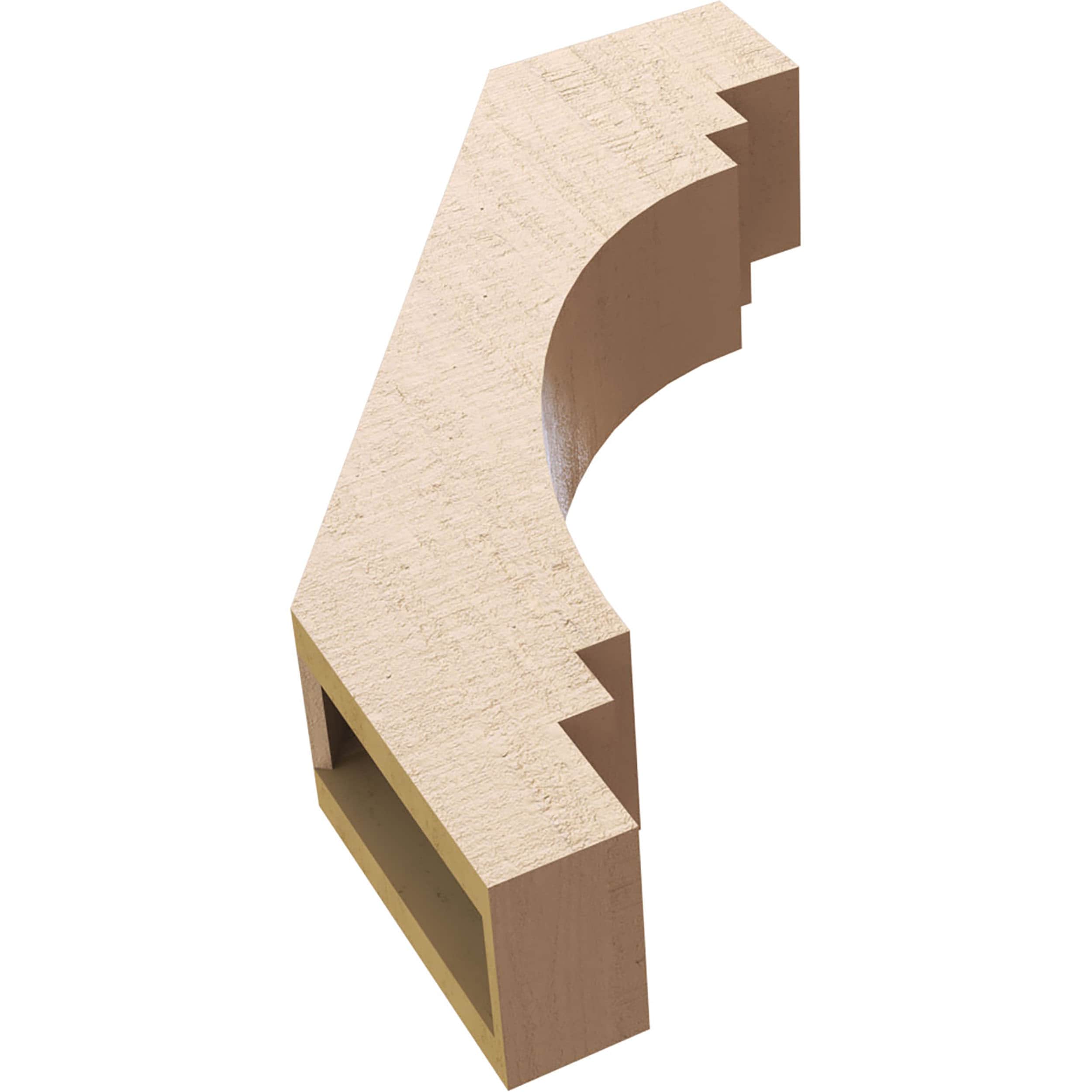 Ekena Millwork BRCUR05X18X24PECRCPR braces - View #13