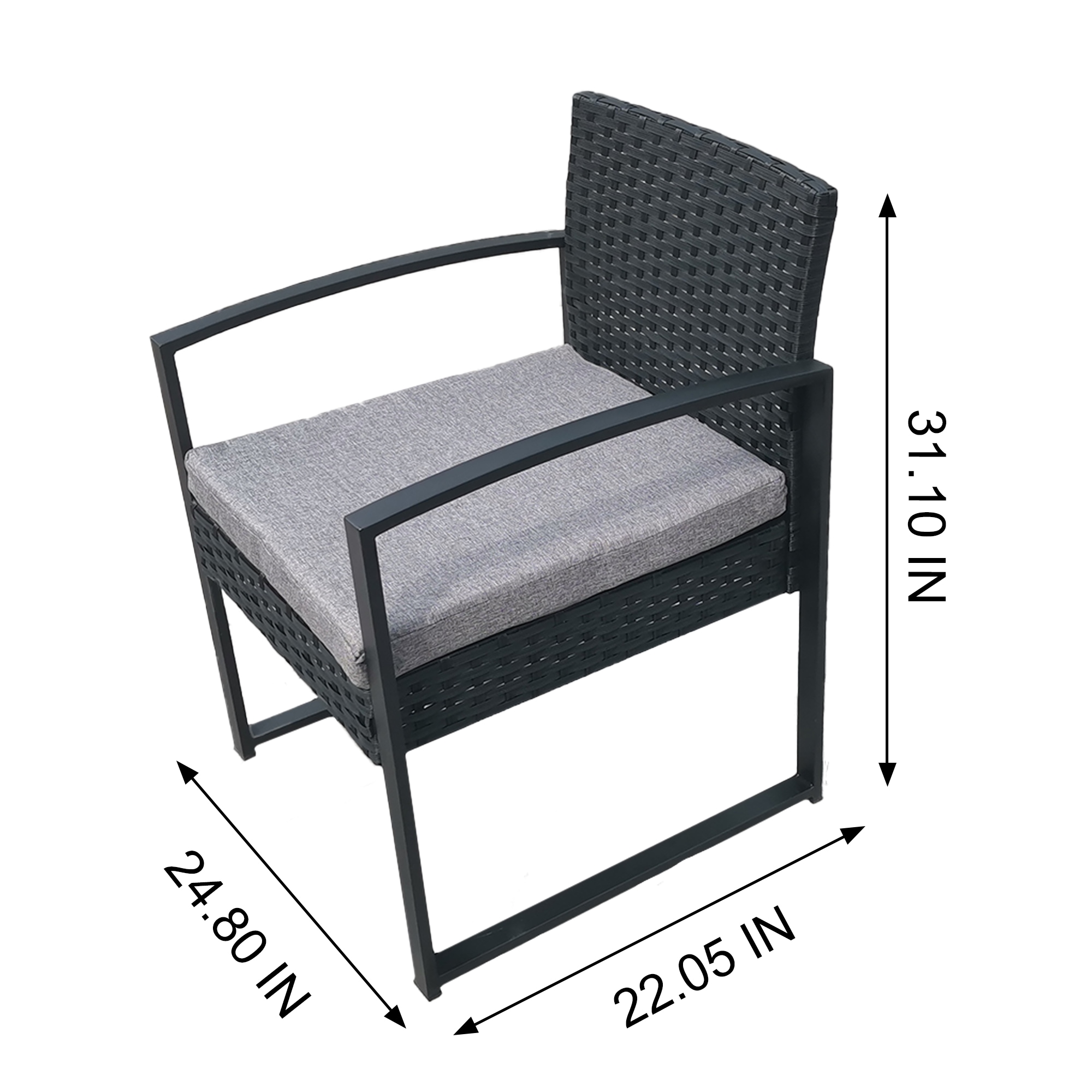 Clihome CL-401UPOD Patio-Conversation-Sets - View #4