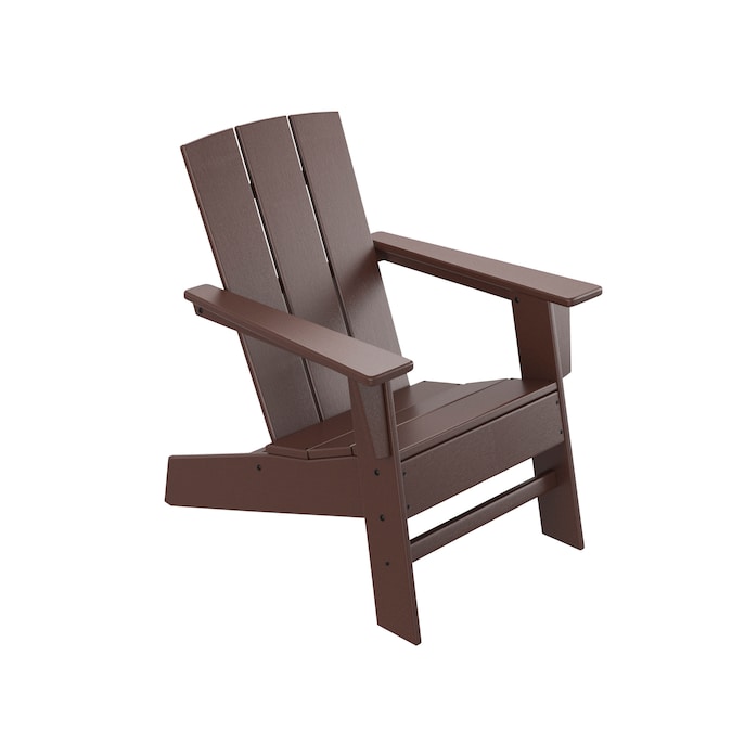 Allen Roth By Polywood Oakport, Mahogany Outdoor Patio Furniture