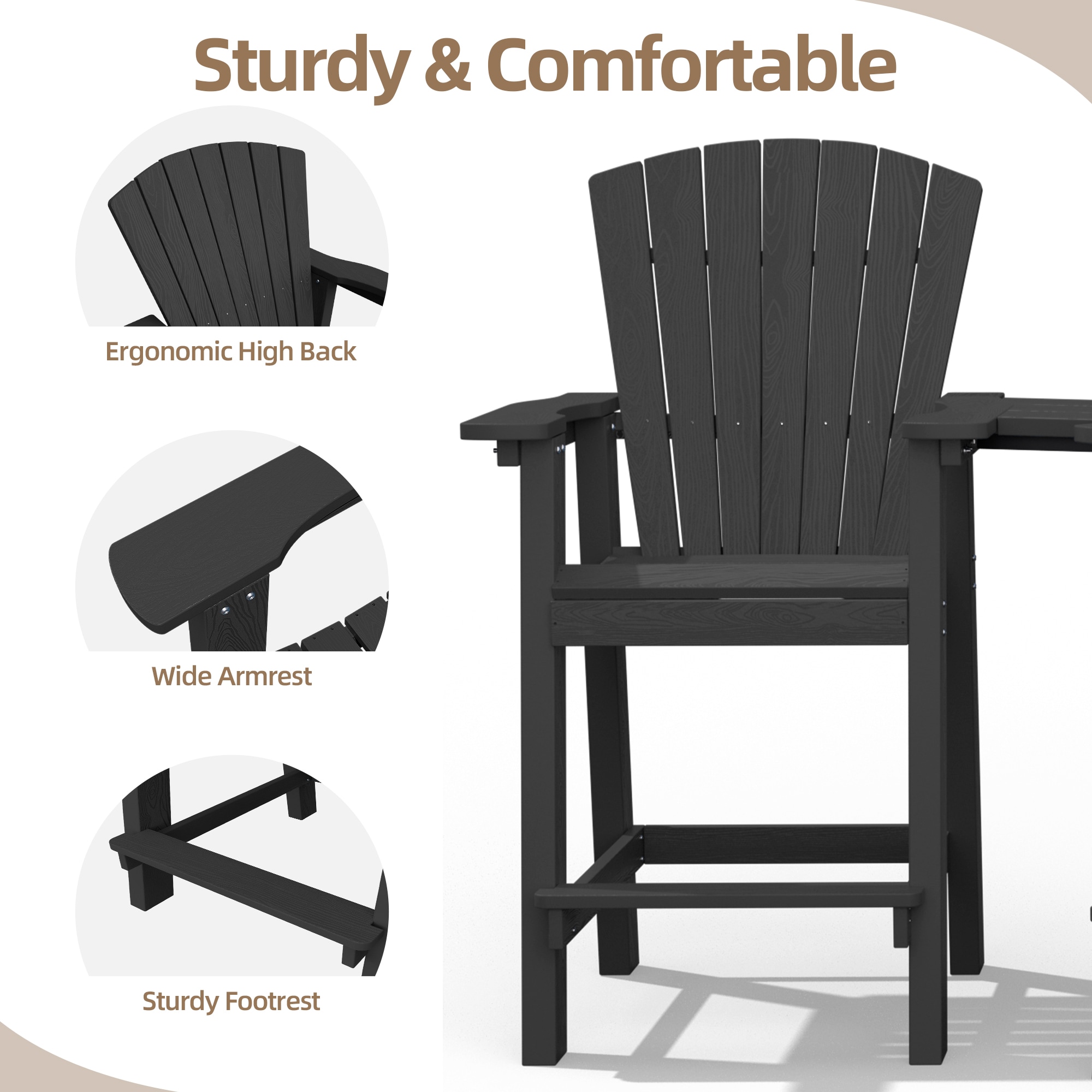 VOUA PESRLT-BK Patio-Chairs - View #4