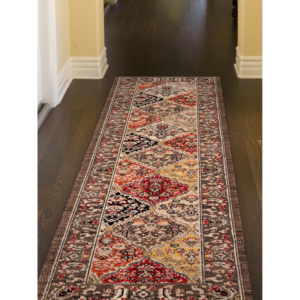 Liora Manne Fresco 6 X 9 (ft) Indoor/Outdoor Border Oriental Area Rug in  the Rugs department at