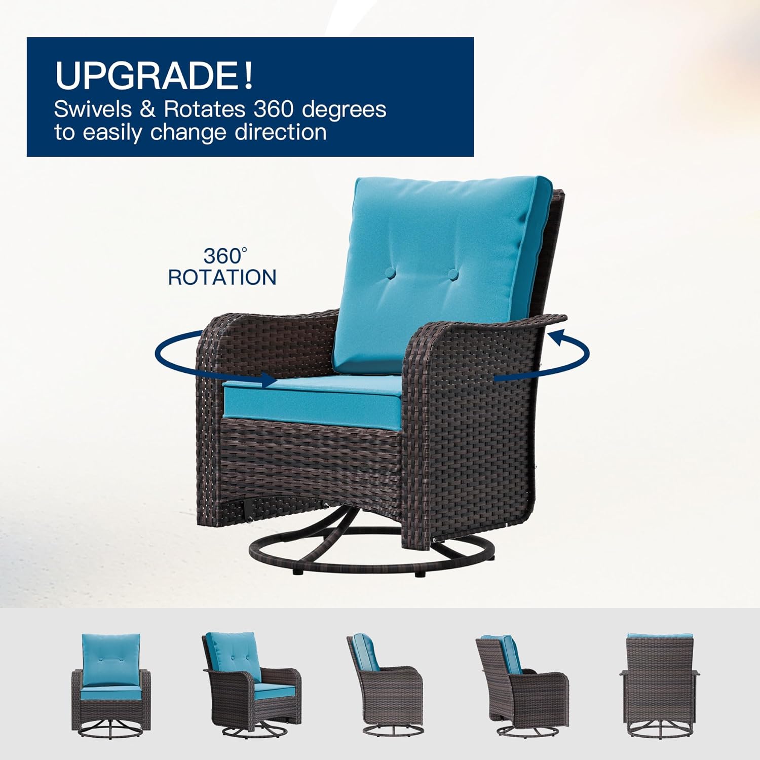 ALAULM LS-SRC-BLUE Patio-Chairs - View #7