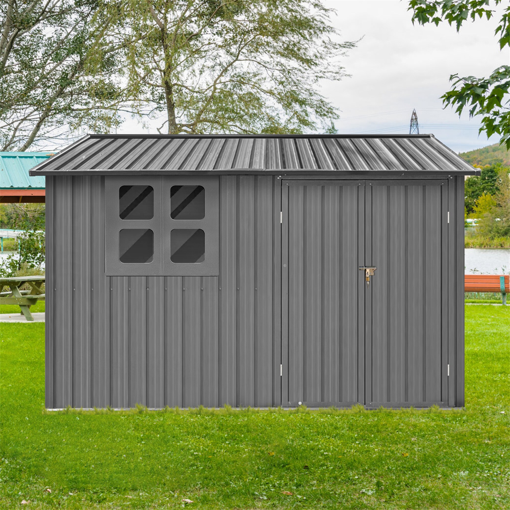 BABOOM BOM-S00062-OR Metal-Storage-Buildings-Sheds - View #4