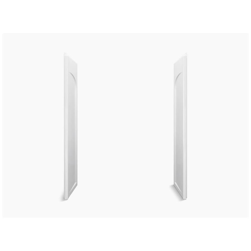 Sterling Ensemble 2-in x 72.25-in White 2-Piece Shower Side Wall