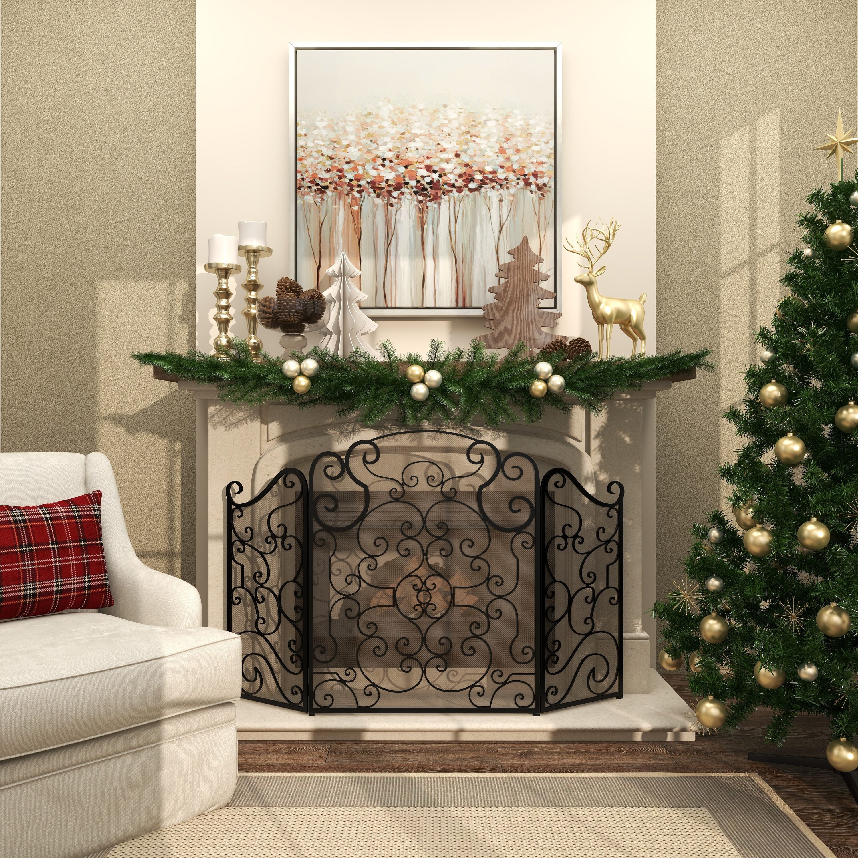 Grayson Lane 44574 Fireplace-Screens - View #6