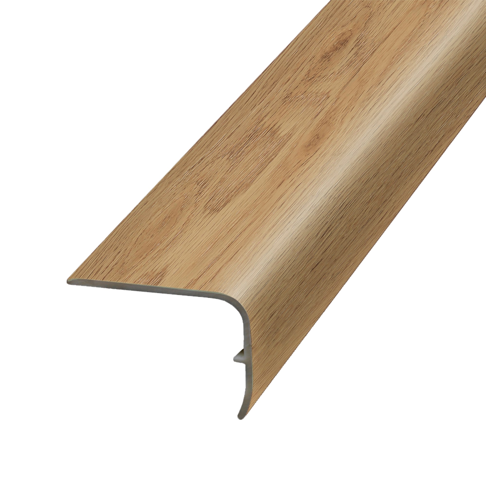 Mohawk RVSNP-06359 Elite 1.88-Inches x 78.7-Inches x 1.32-Inches Toronto Hickory Finished Vinyl Overlap Stair Nosing