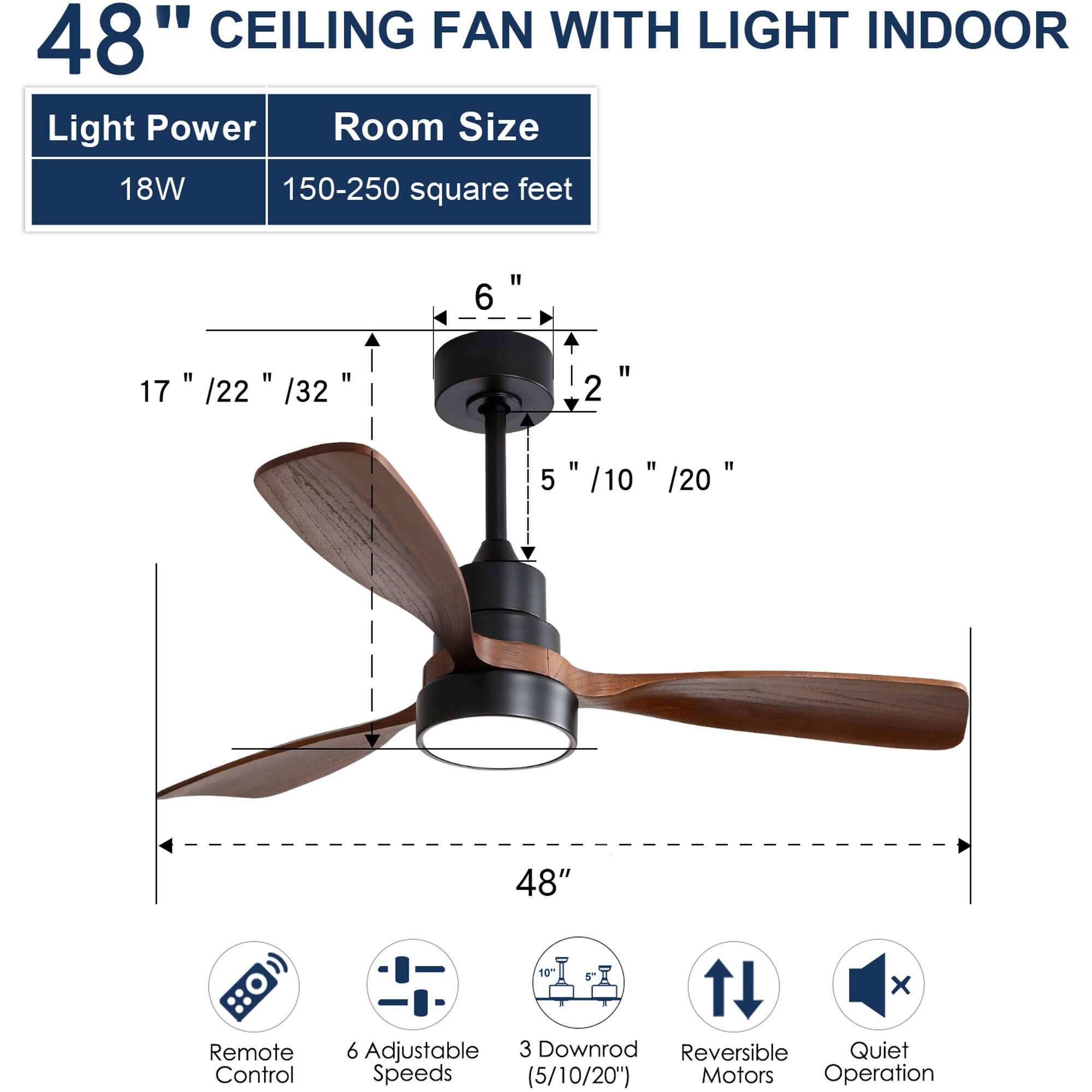 Afoxsos LAF0306F69 Ceiling-Fans - View #8