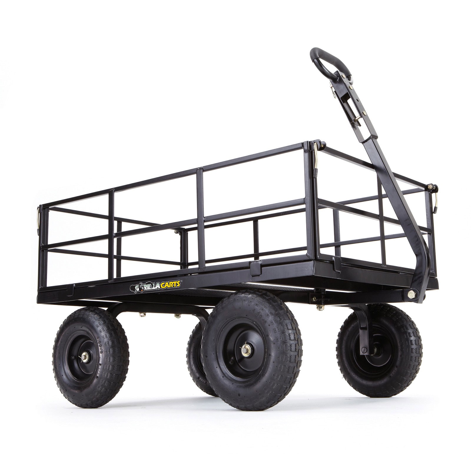 Mighty Max Cart Utility Hand Truck Dolly Black Tub