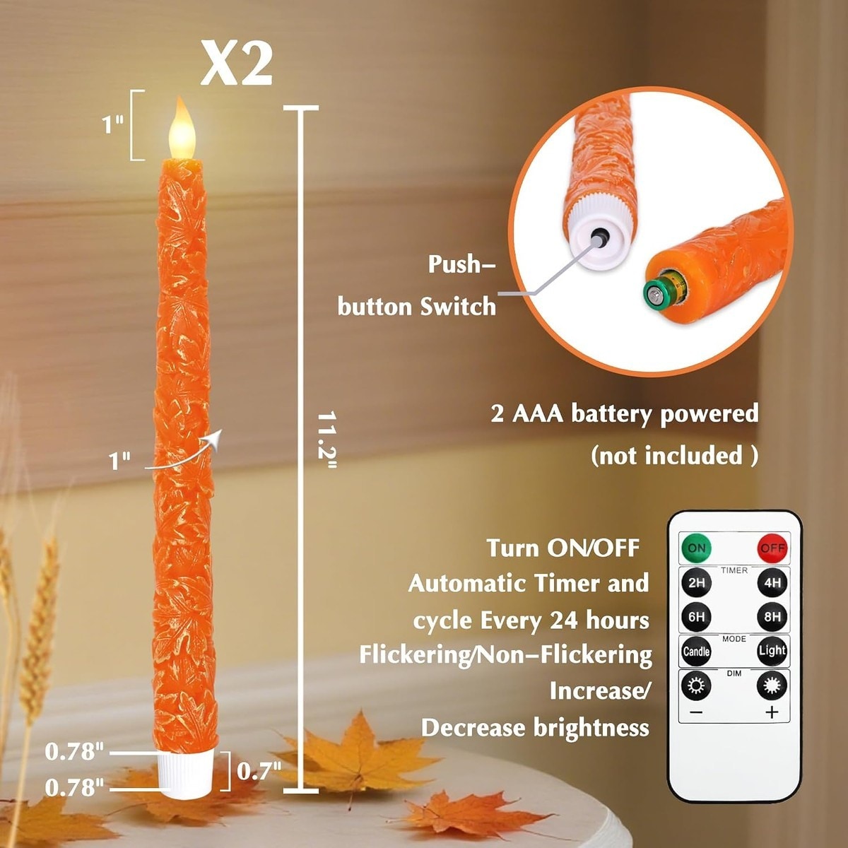 ZXQJRAQ JIA1-F78264 candles - View #2