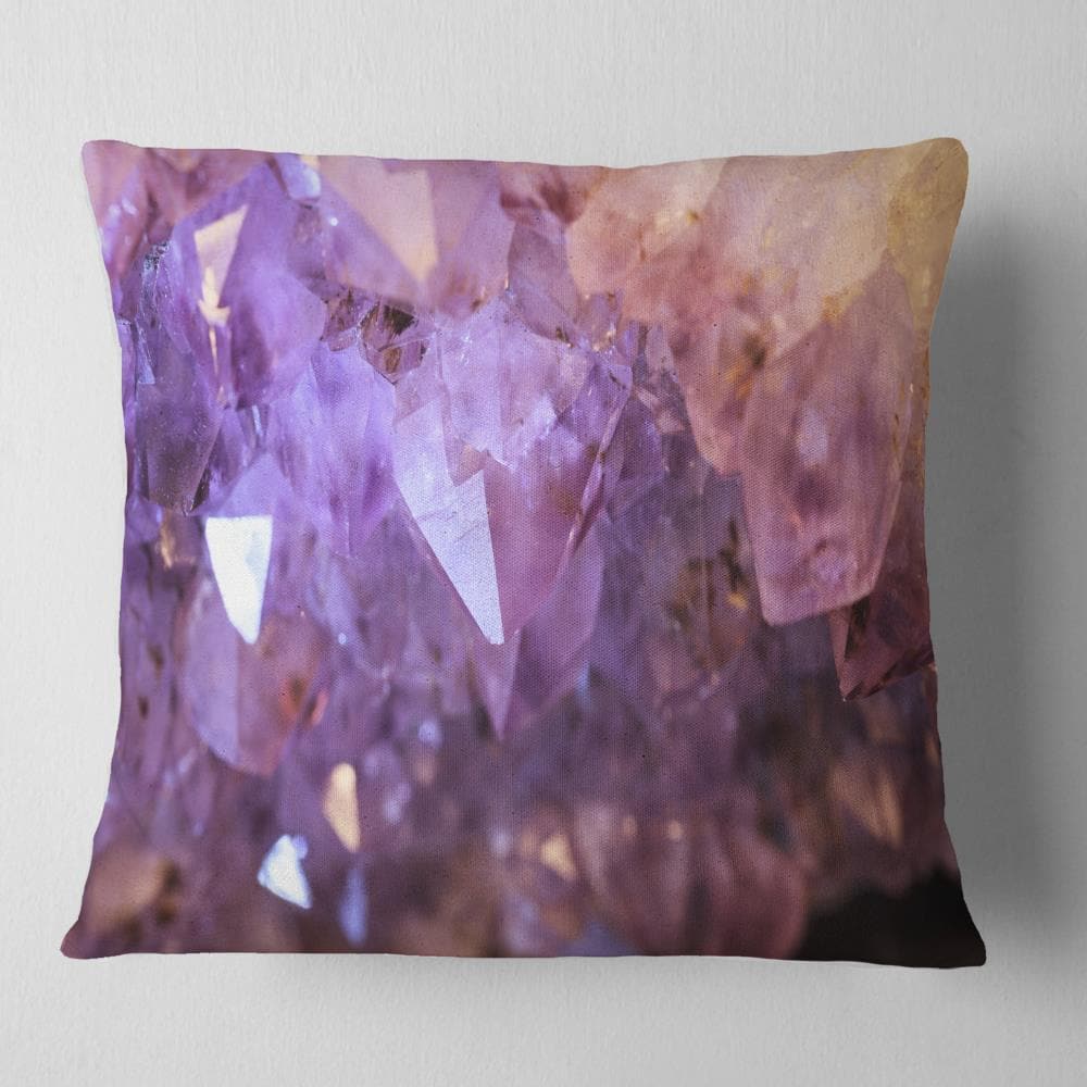 Designart CU14476-16-16 16-in x 16-in Purple Indoor Decorative Pillow