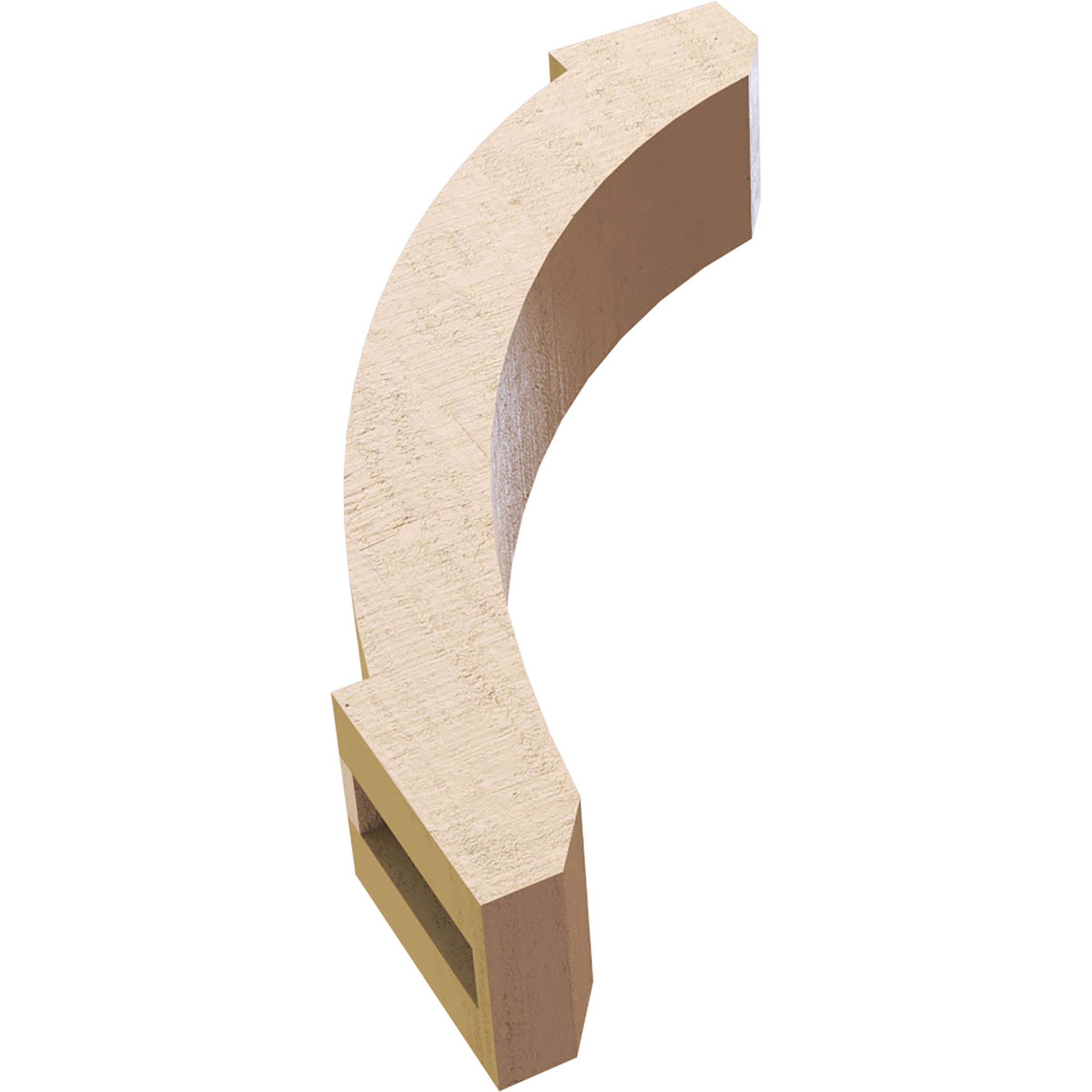 Ekena Millwork BRCUR03X12X16LFTRCPR braces - View #13