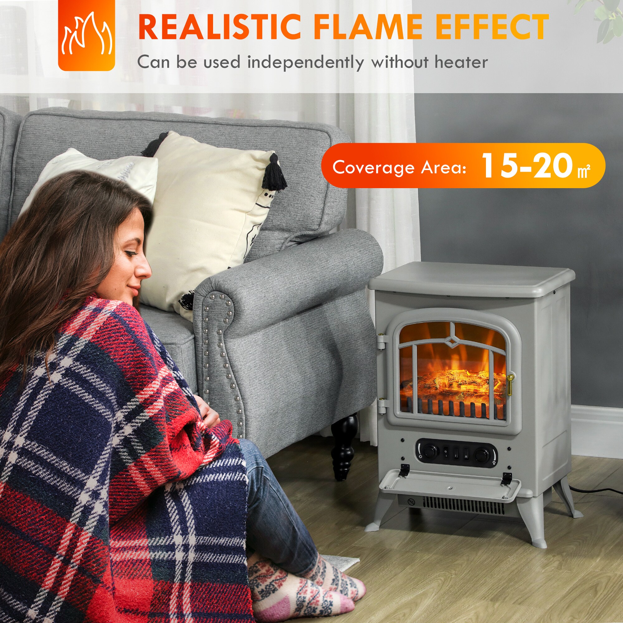 BABOOM BOM-P164927-CO Electric-Fireplaces - View #5
