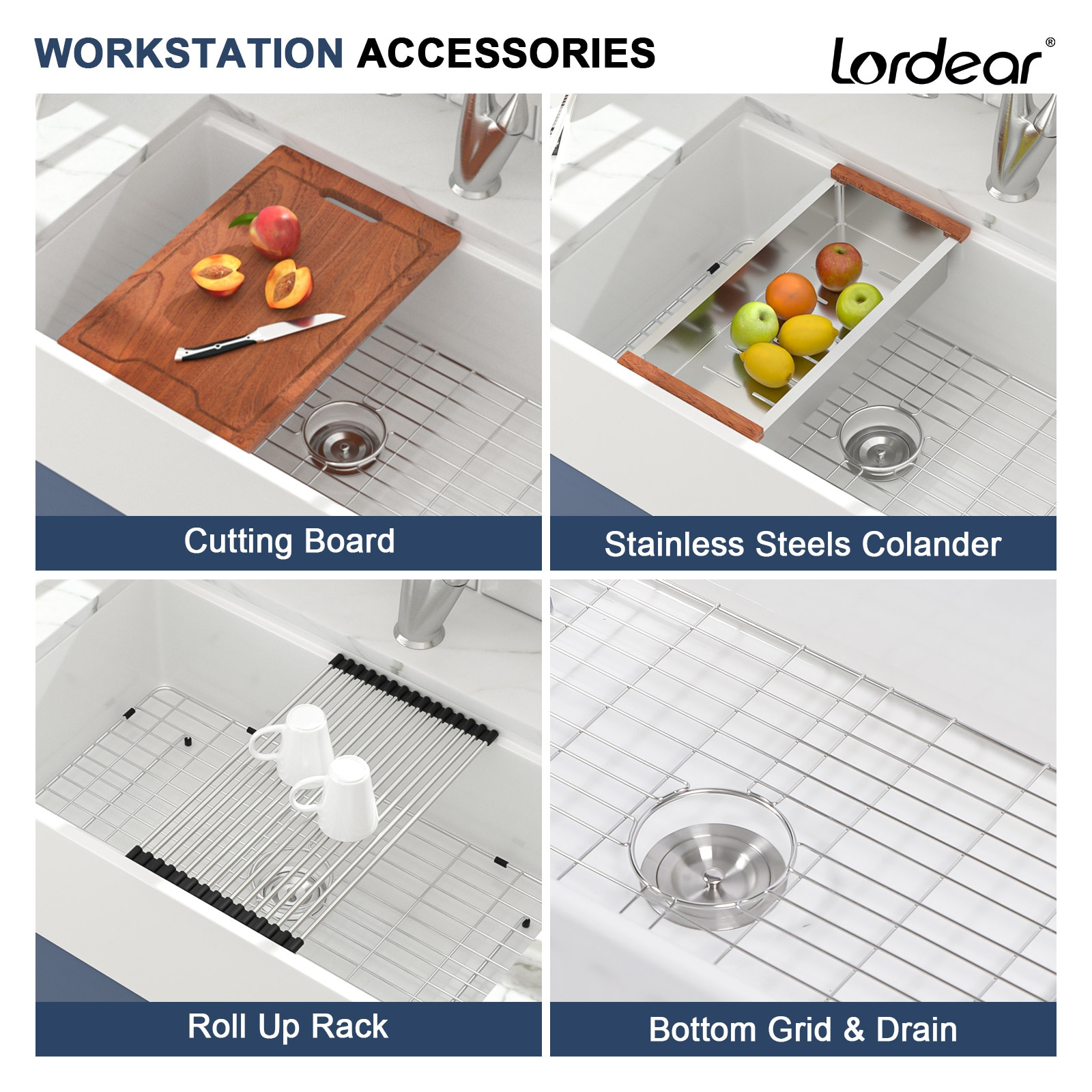 Lordear LD-TCSZ32 Kitchen-Sinks - View #7