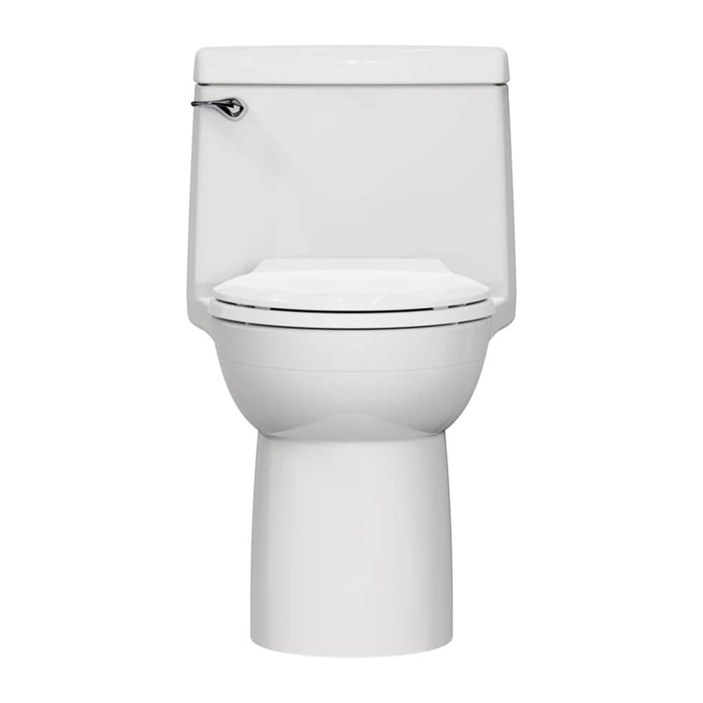 Champion 4 White Vitreous China Elongated One-Piece Toilet