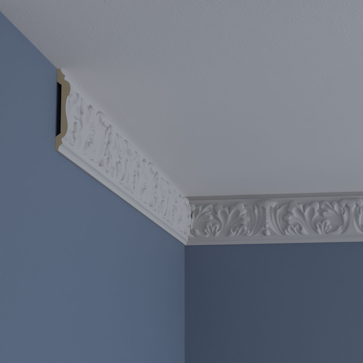 Ekena Millwork MLD03X01BE Chair-Rail-Moulding - View #10
