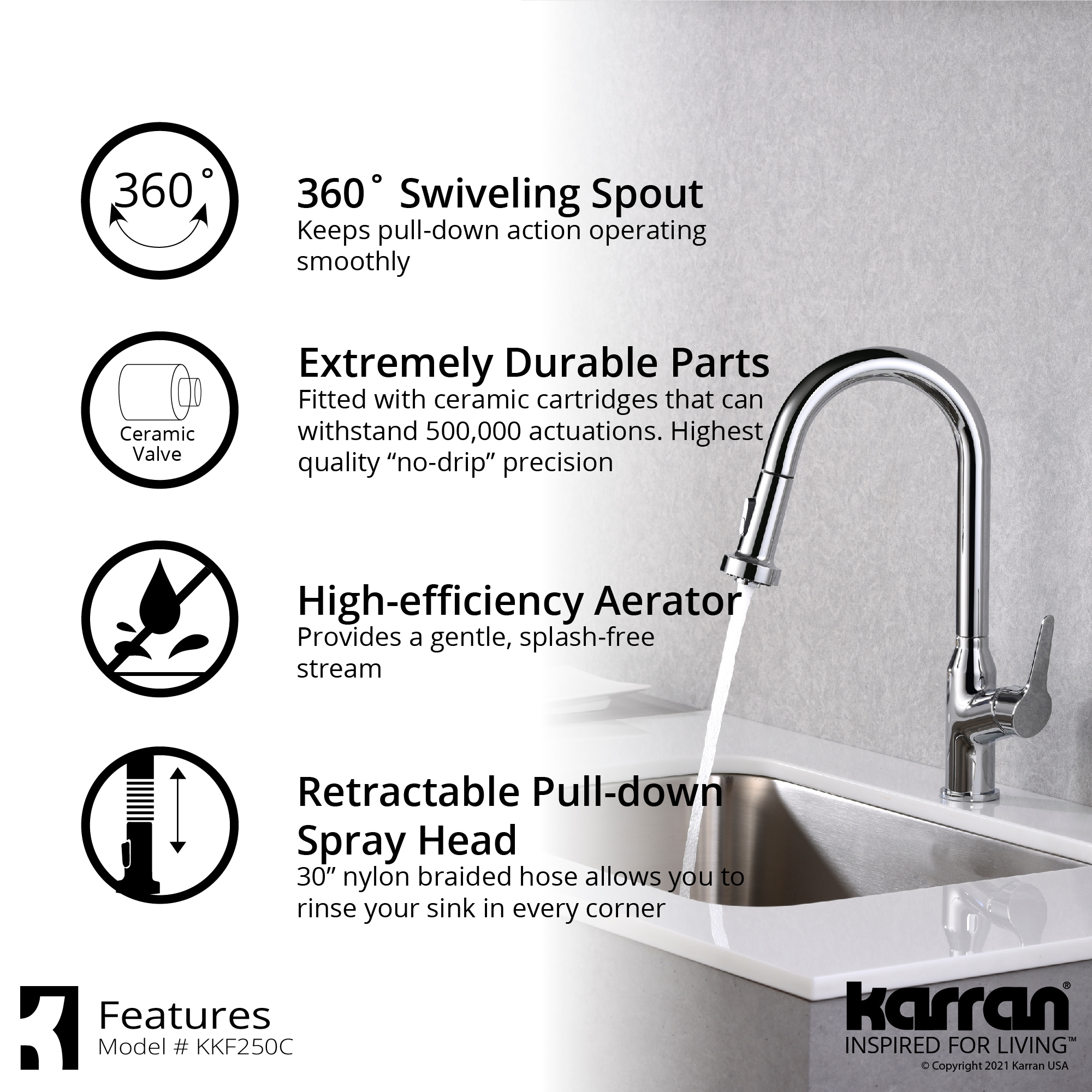 Karran KKF250SD25C Kitchen-Faucets - View #5