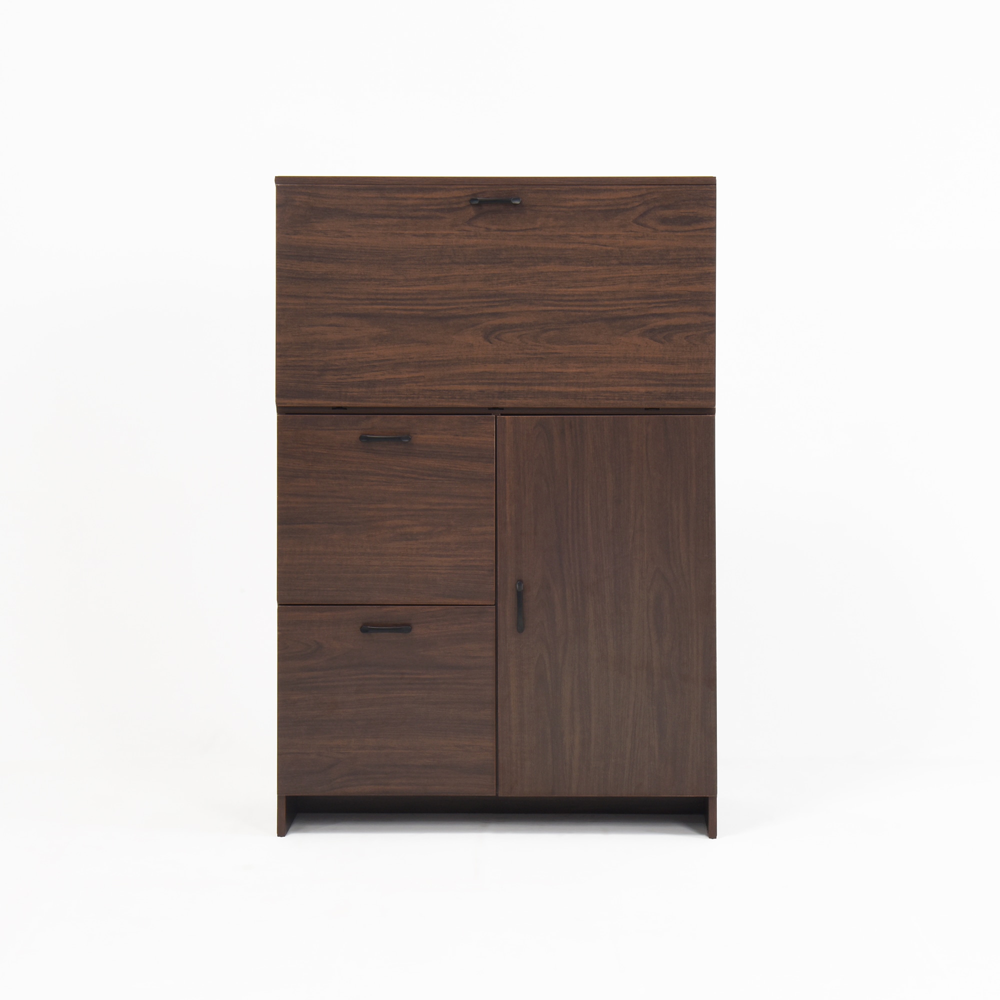 SINOFURN SYA840023BN Contemporary/Modern MDF Brown Sideboard