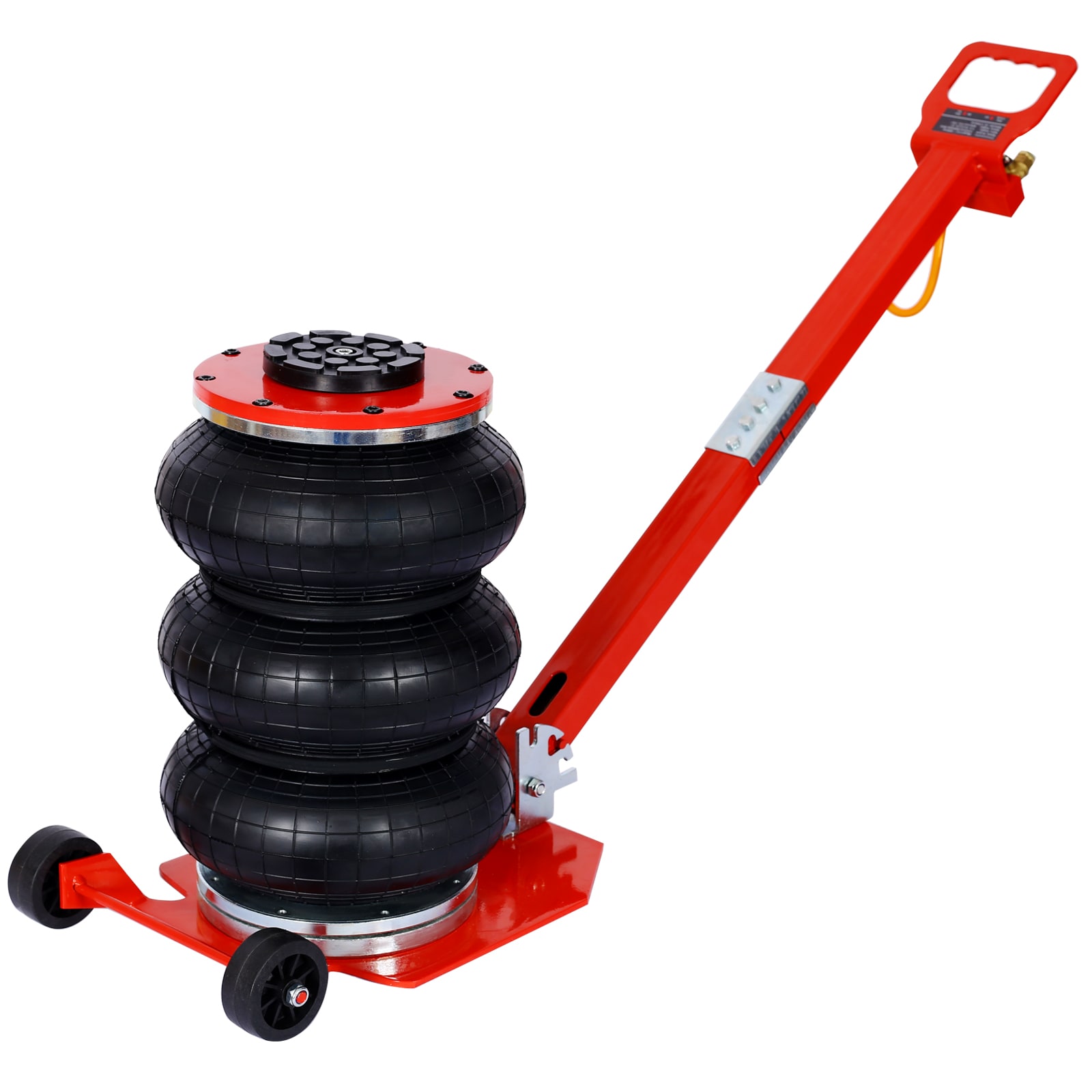 Xspracer ML-AJ458 Red 3-Ton Steel Air/Hydraulic Air lift