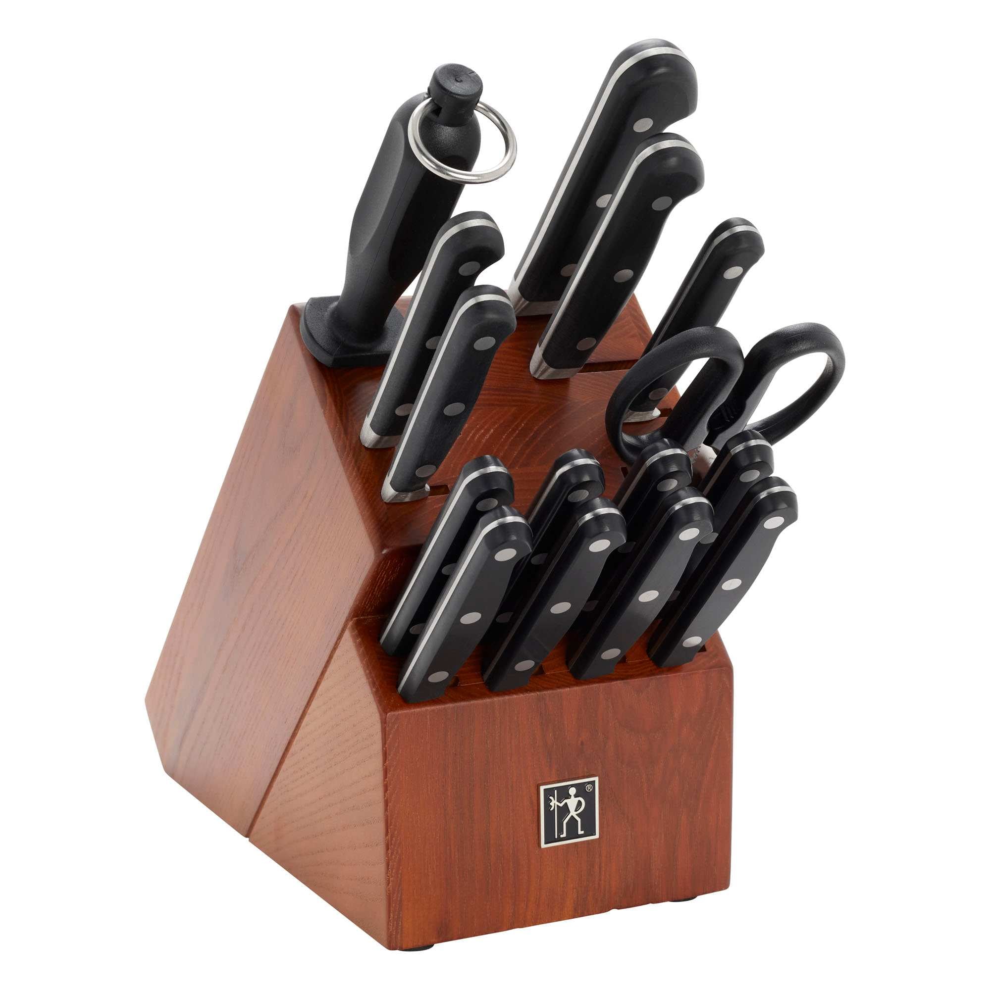 Henckels Classic Precision 16-Piece Kitchen Knife Set with Block Chef Knife Steak Knife Set #17051-000