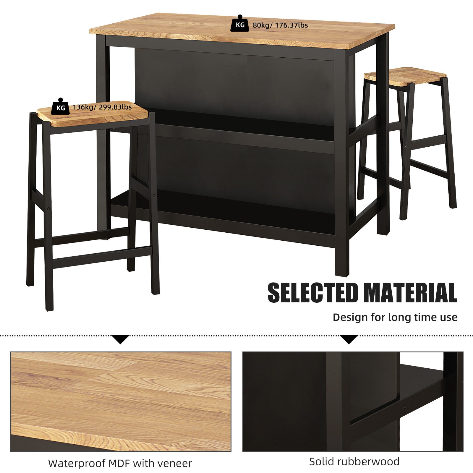 BESTCOSTY W6916LJW5661-XLL Dining-Sets - View #5