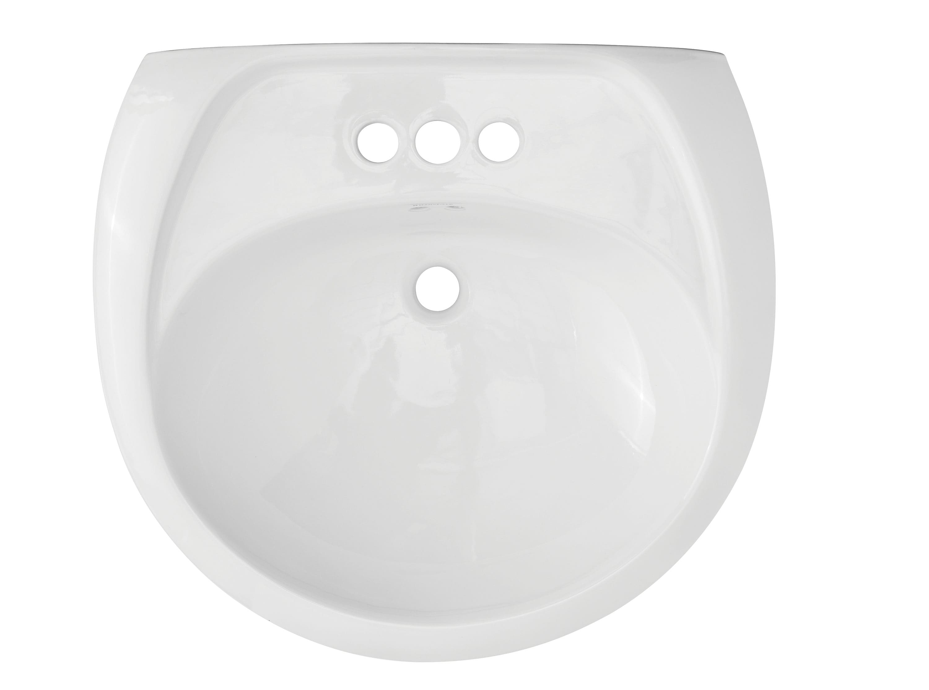 Mansfield 349-4 Complete-Pedestal-Lavatories - View #2