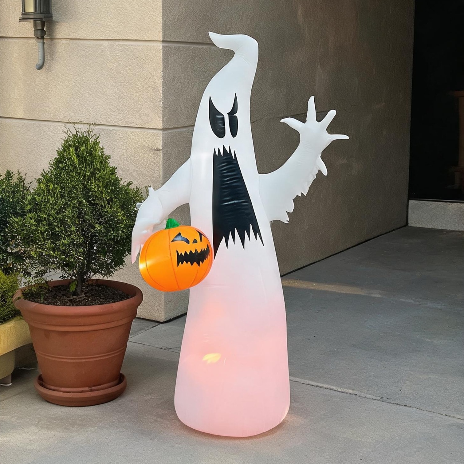 Naturefalls Polyester Halloween for Outdoor Space 104.8 x 64.8 x 179.7 in with LED Lighting