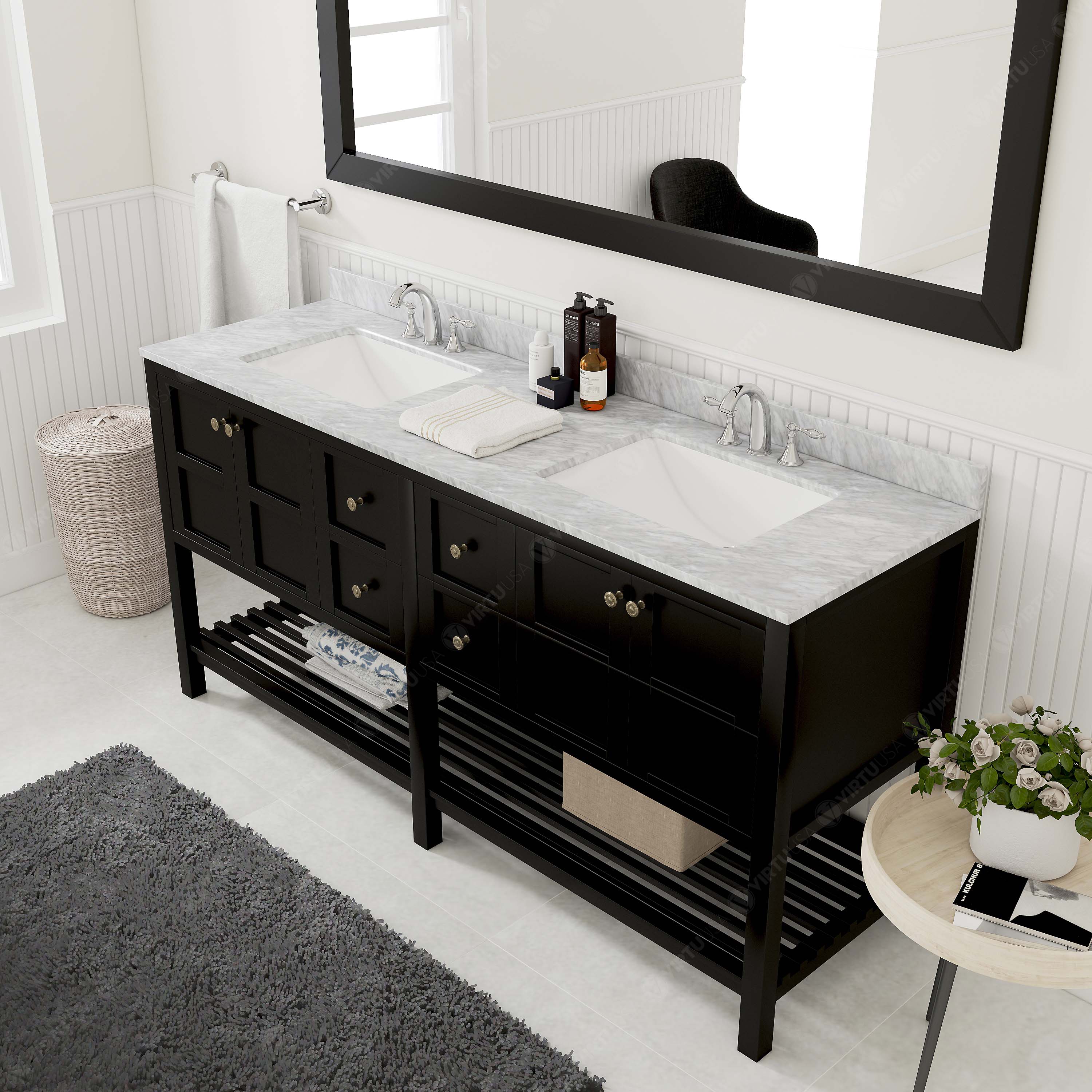 Virtu USA ED-30072-WMSQ-ES-002 Bath-Vanity-Combo - View #3