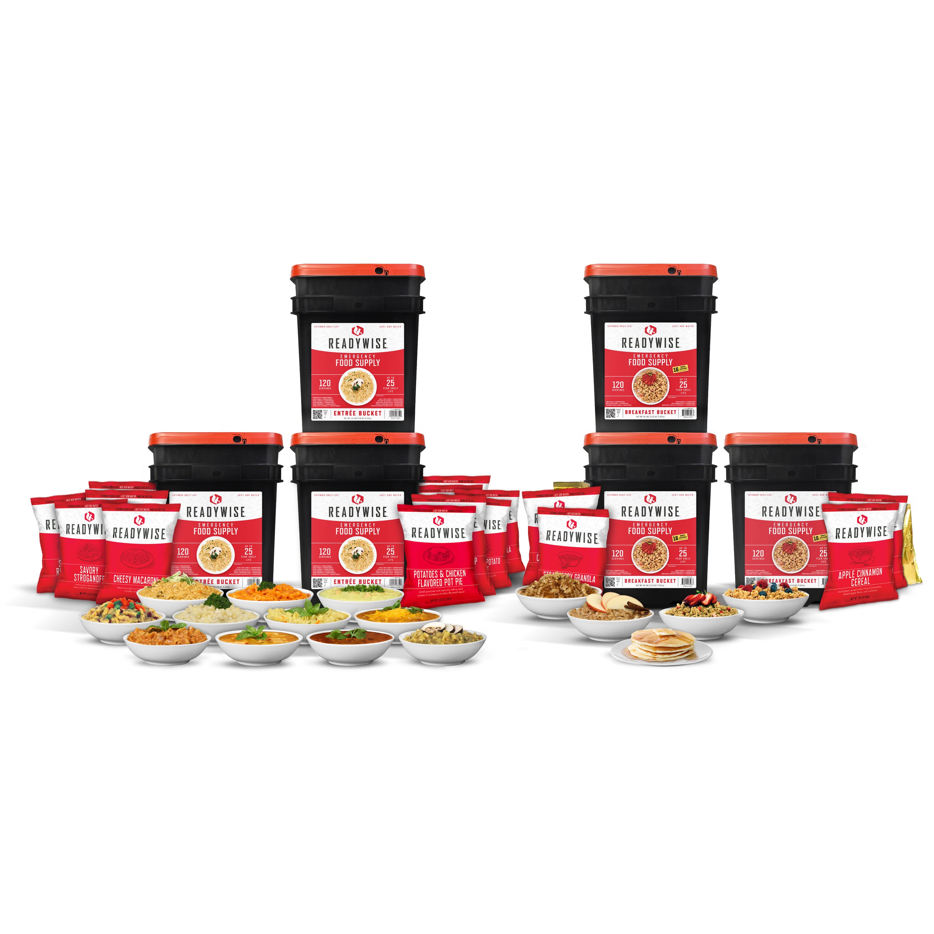 ReadyWise RW40-40720 17 recipes 16-oz Entree