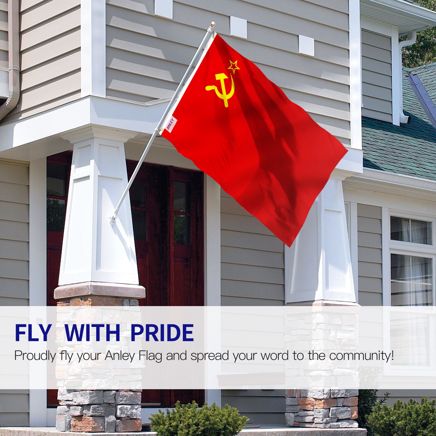 Anley A.FLAG.SOVIET Decorative-Banner-Flags - View #2