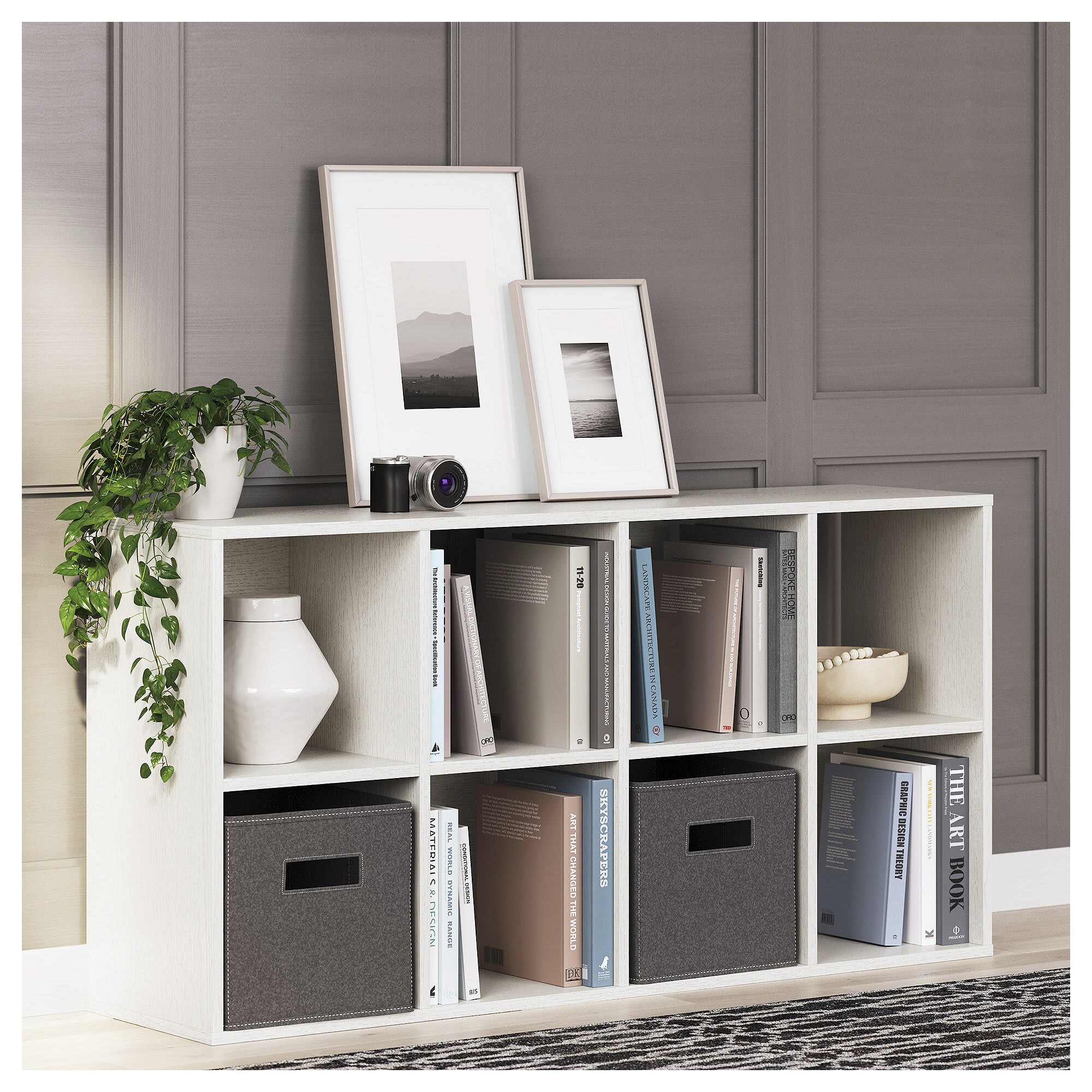 Signature Design by Ashley EA1024-4X2 Laminate-Storage-Cubes - View #2