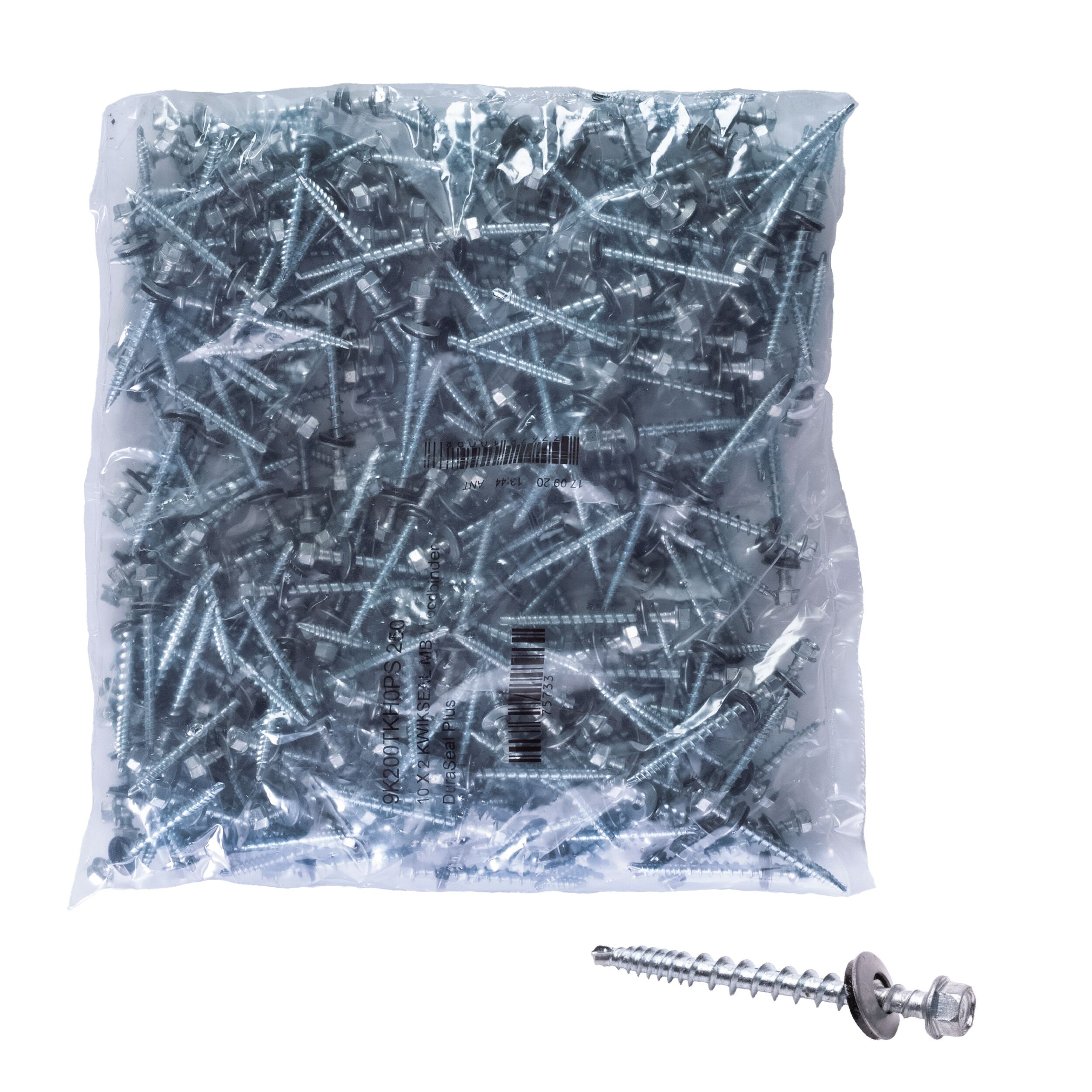 Power Pro #10 x 2-in Silver Powder Coating Self-drilling Roofing Screws (2000-Count) 117881 Sansujyuku sansujyuku.com