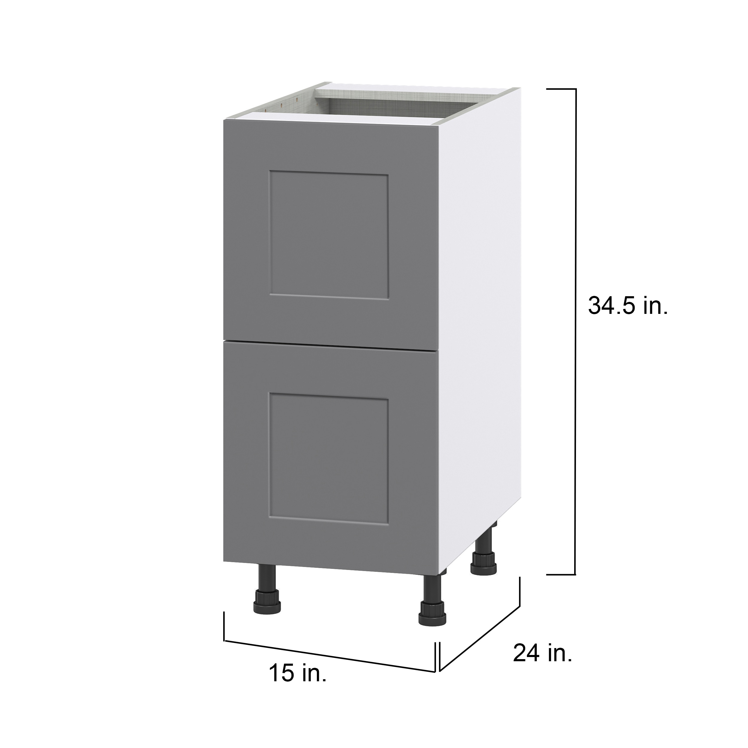 Hugo&Borg DSB2D15-BM Cabinets-Kitchen - View #4