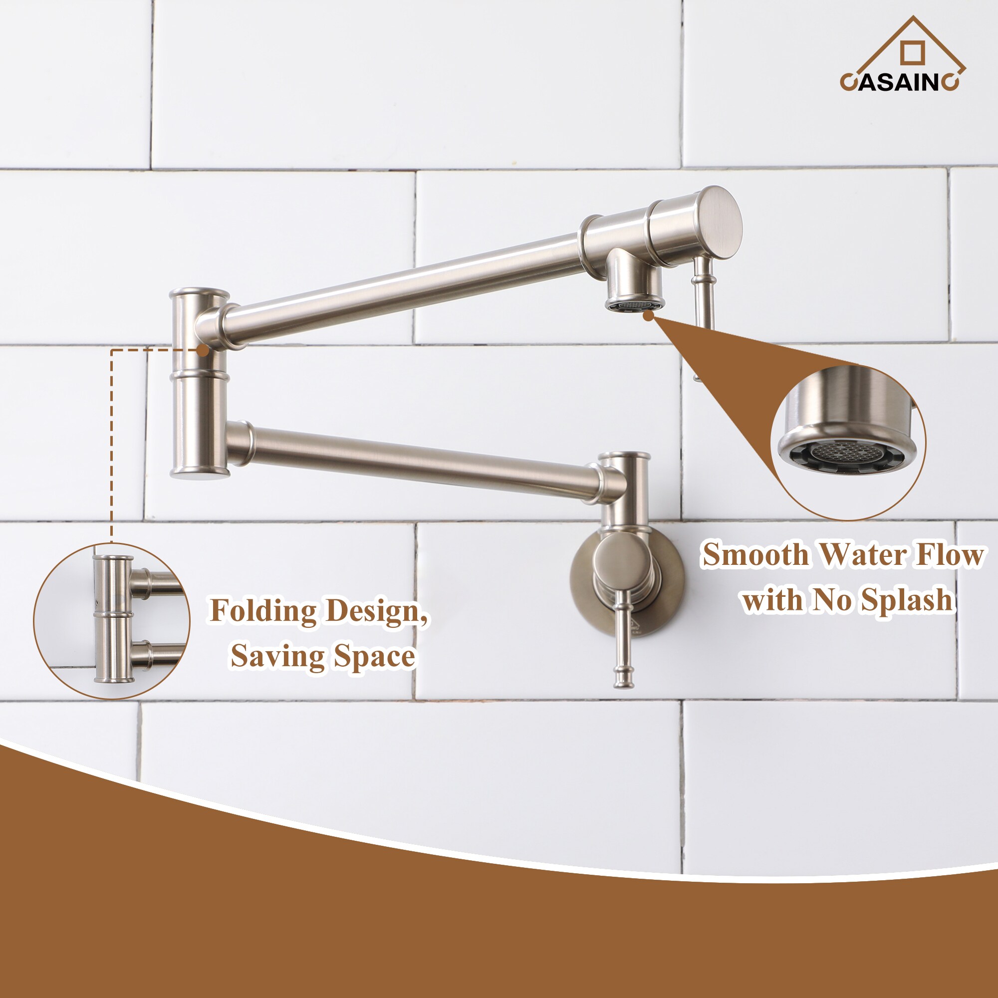 CASAINC KCLT0058-BN Kitchen-Faucets - View #8