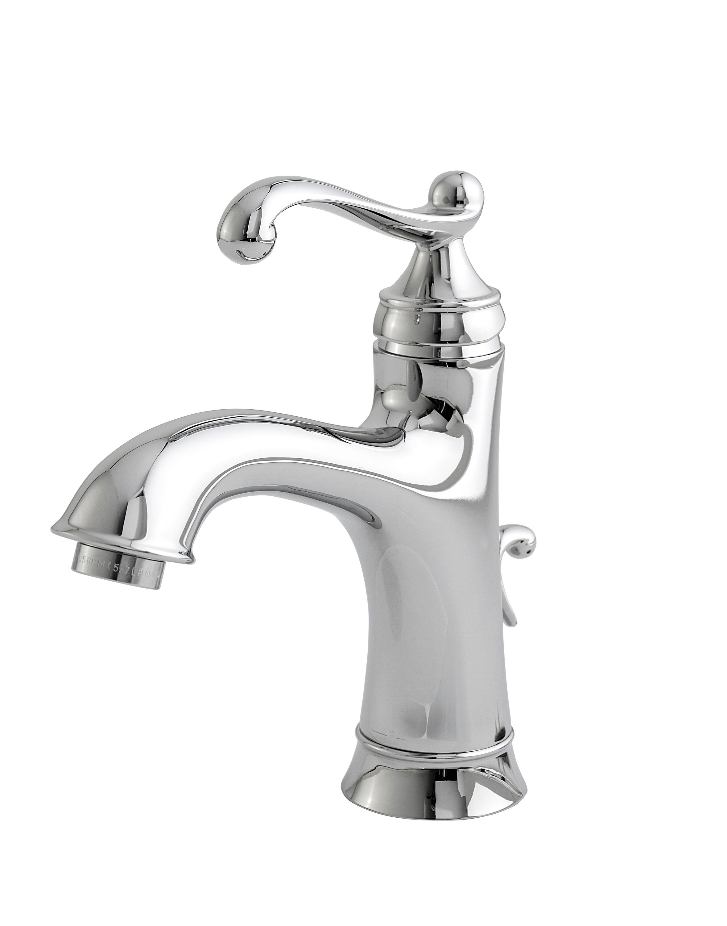 Giagni Pearl Polished Chrome 1 Handle Single Hole4 In Centerset Watersense Bathroom Sink Faucet 5016