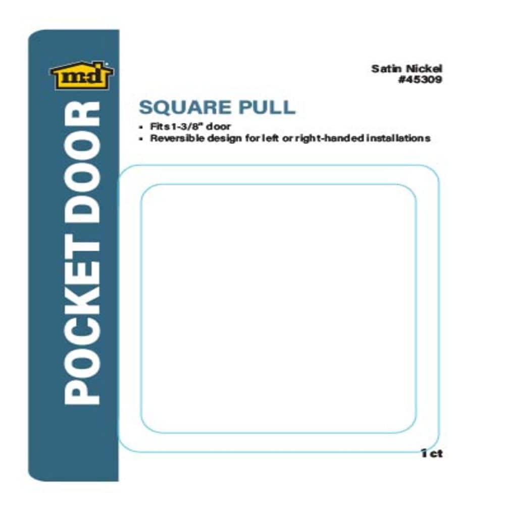 M-D 45309 Pocket-Door-Pulls - View #5