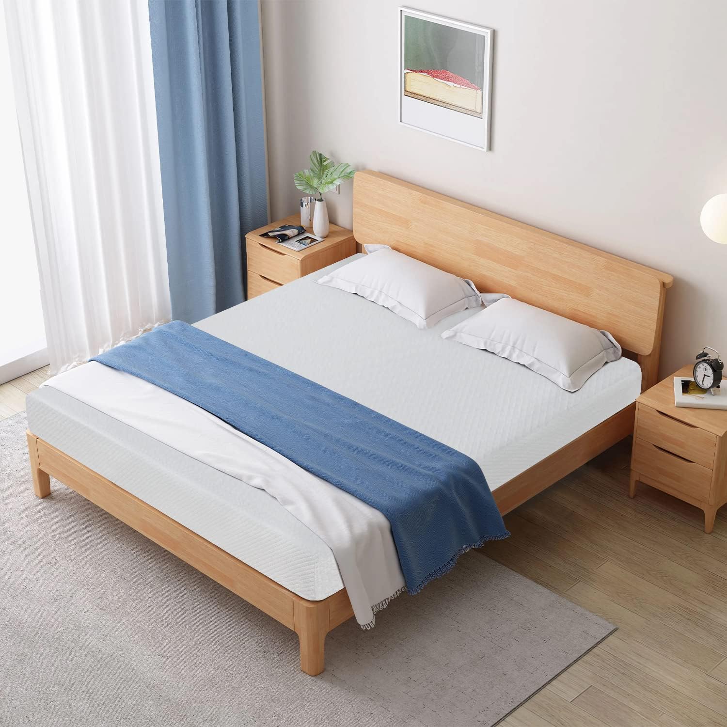 Photo 1 of FDW 8-in Firm Queen Foam Mattress in a Box