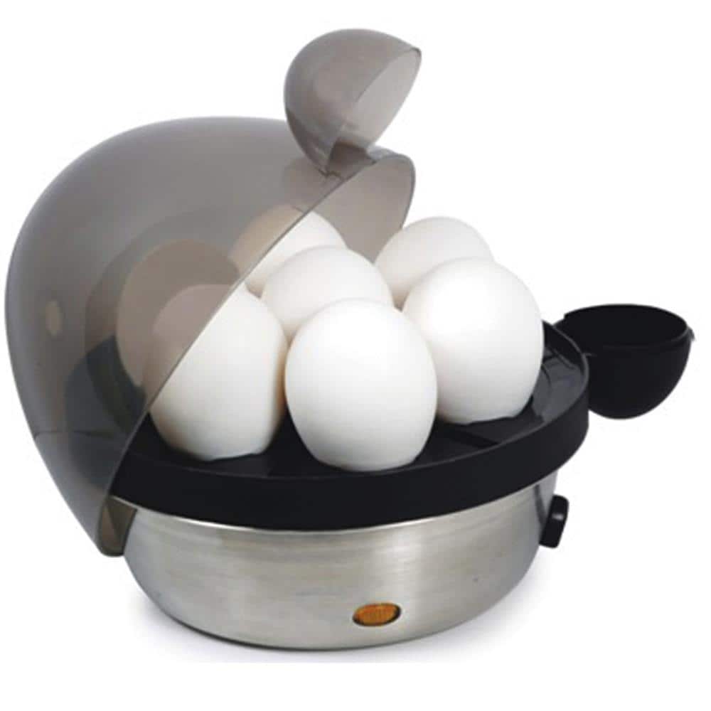 Brentwood Appliances Electric Egg Cooker with Auto Shutoff (Black)