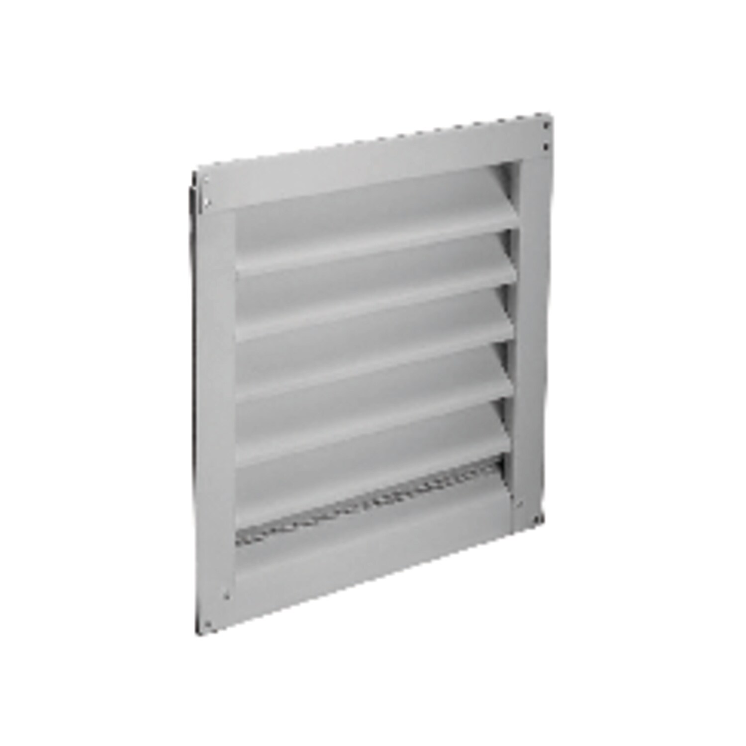Air Vent -  12 in. W X 12 in. L White Aluminum Wall Louver