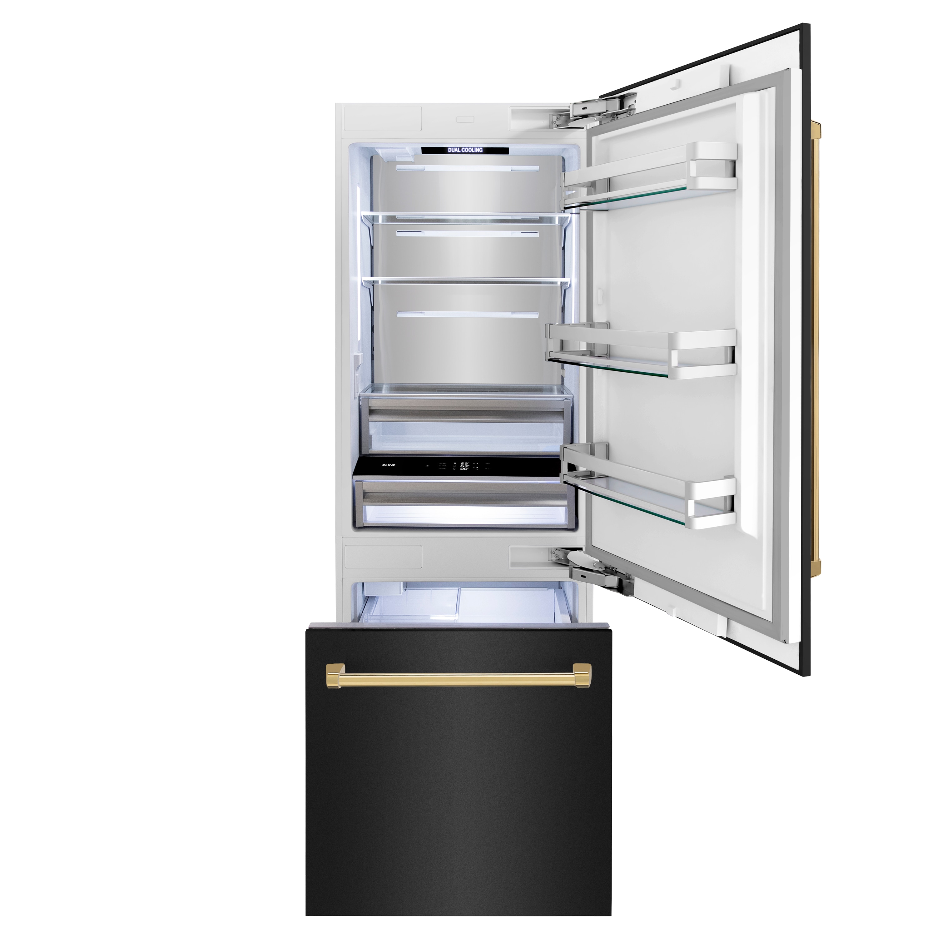 ZLINE KITCHEN & BATH RBIVZ-BS-30-G Bottom-Freezer-Refrigerators - View #5